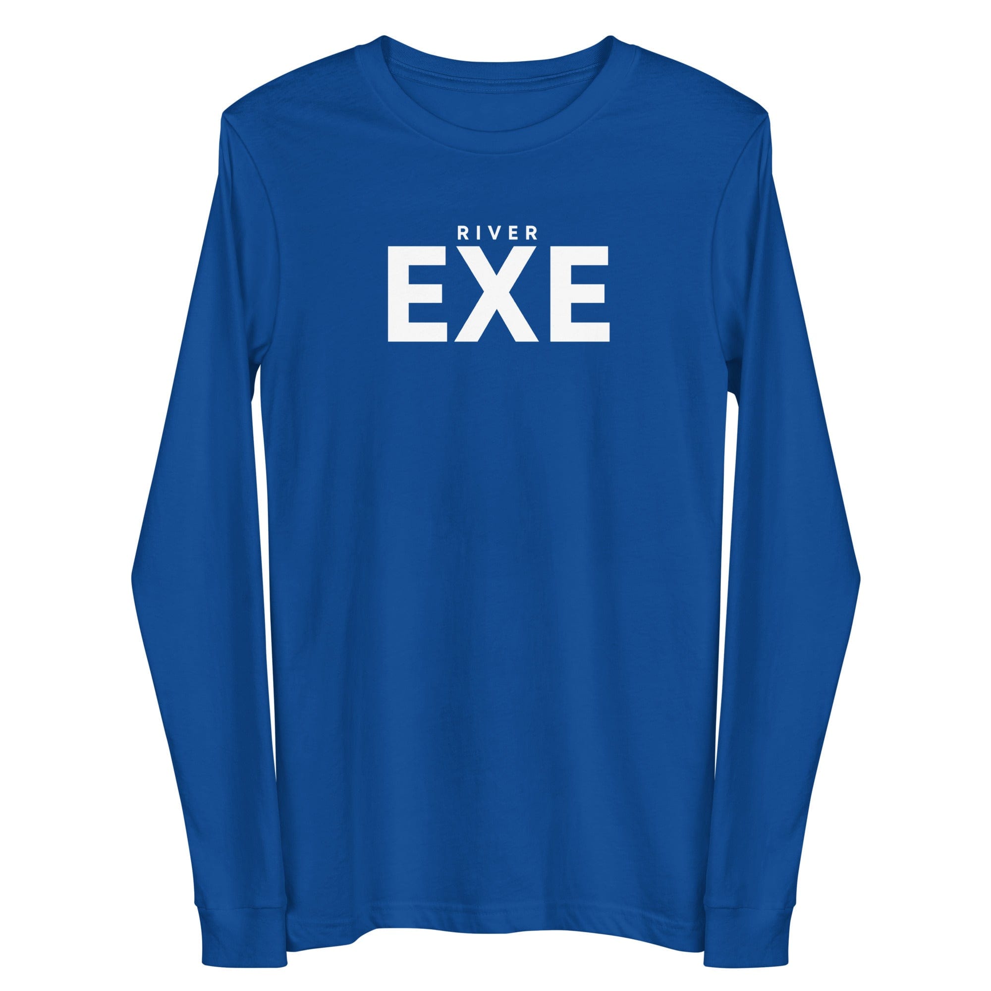 River Exe Long-Sleeve Shirt | Exeter Shop True Royal / XS long sleeve shirts Jolly & Goode