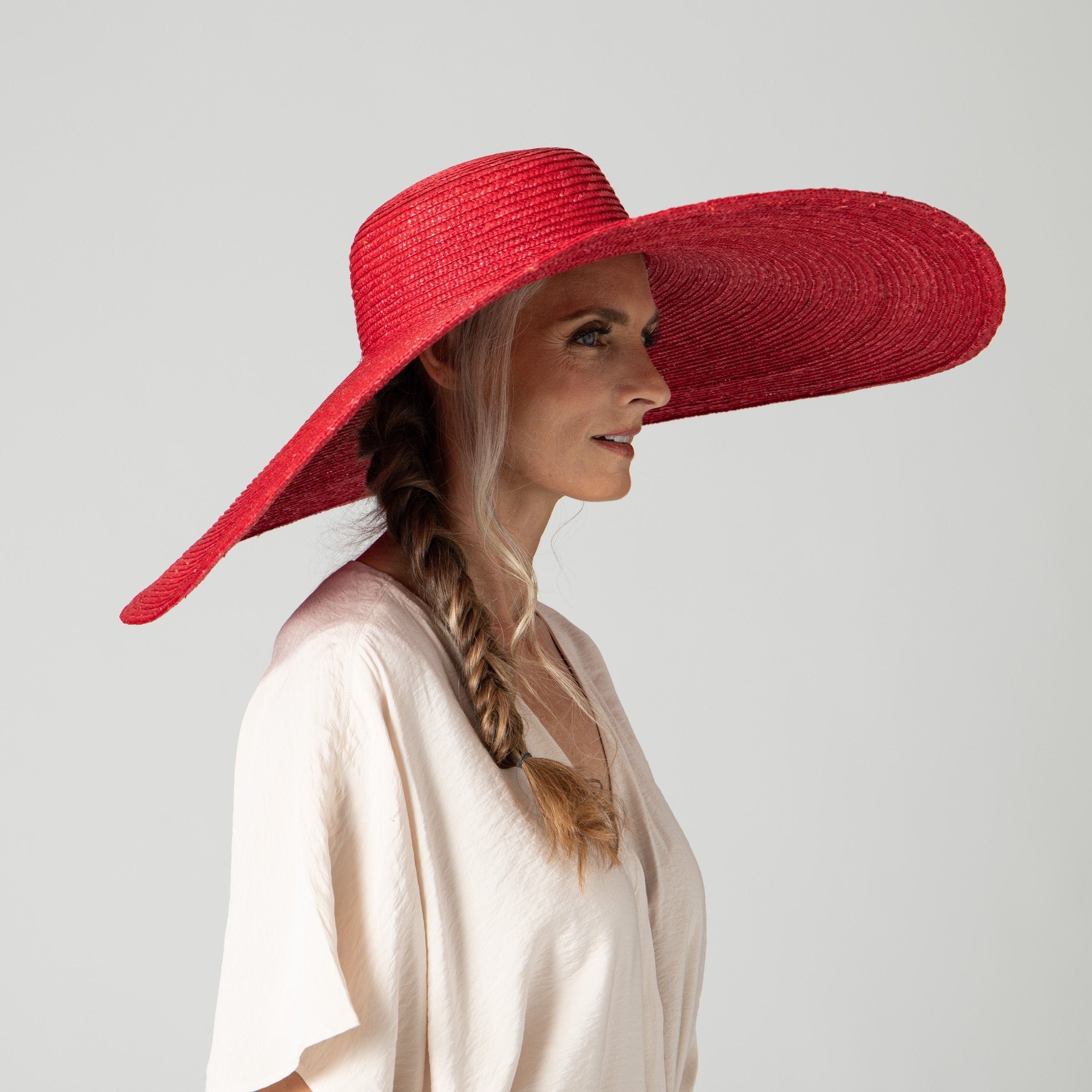 San Diego Hat Company Sun Brim Hats On Holiday - Oversized Wide Brim Sun Hat Cheeky British Style