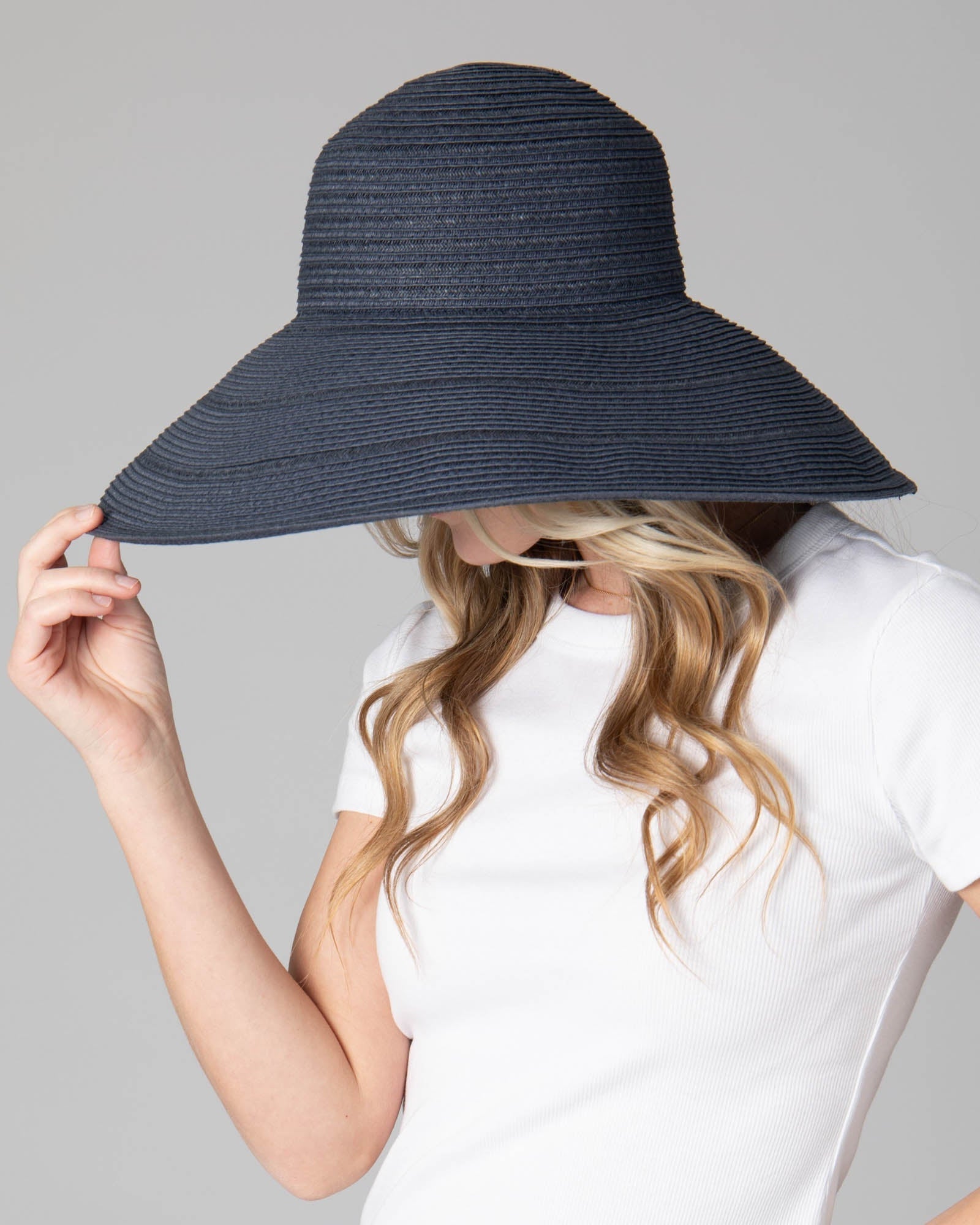 San Diego Hat Company Sun Brim Hats Women's 6-way Round Crown Sun Hat Cheeky British Style