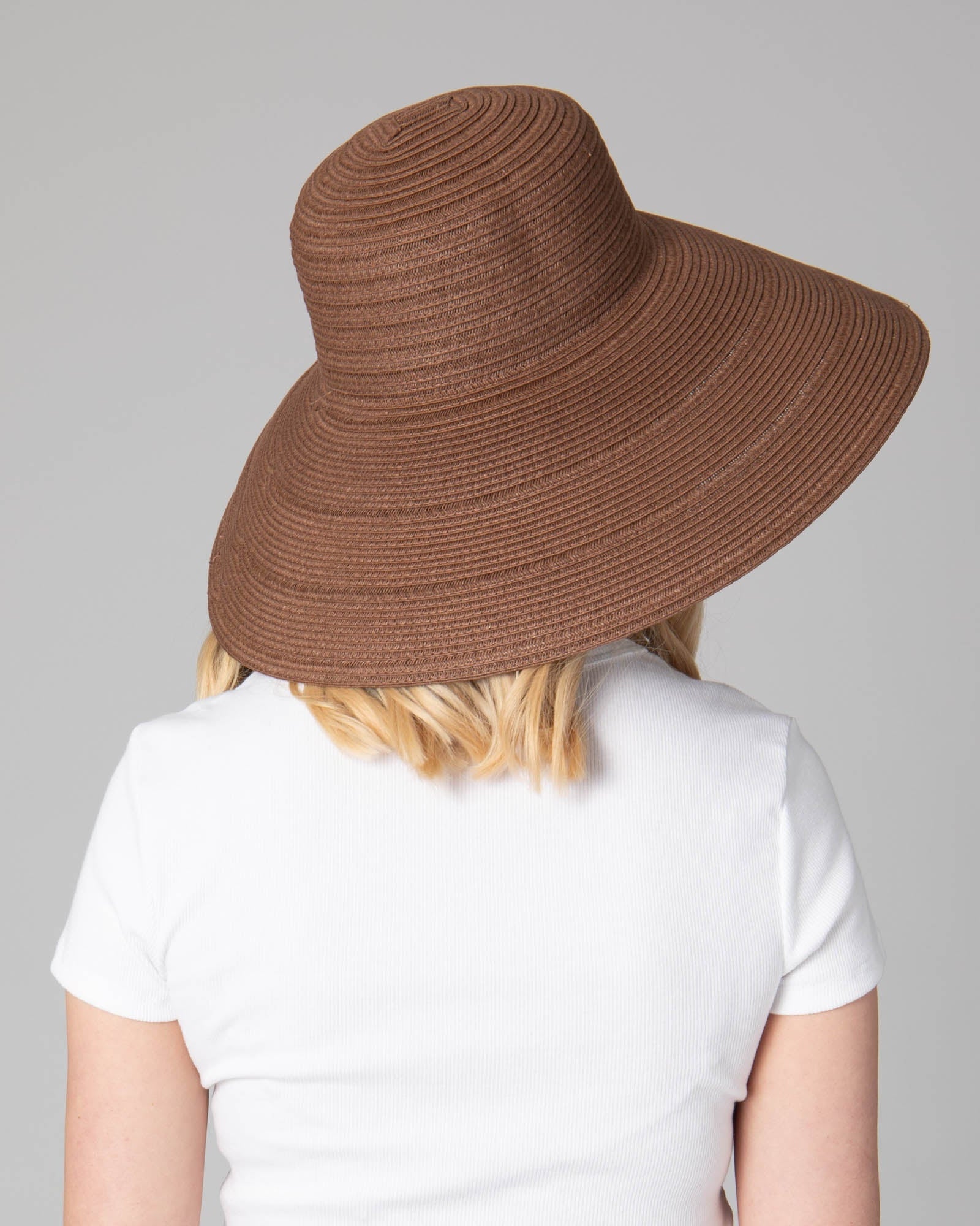 San Diego Hat Company Sun Brim Hats Women's 6-way Round Crown Sun Hat Cheeky British Style