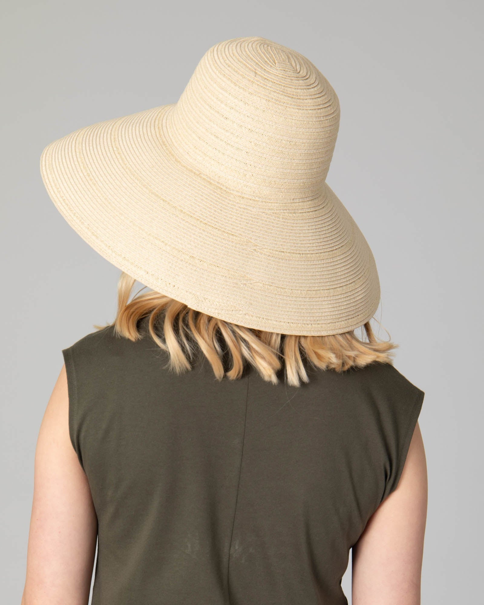 San Diego Hat Company Sun Brim Hats Women's 6-way Round Crown Sun Hat Cheeky British Style