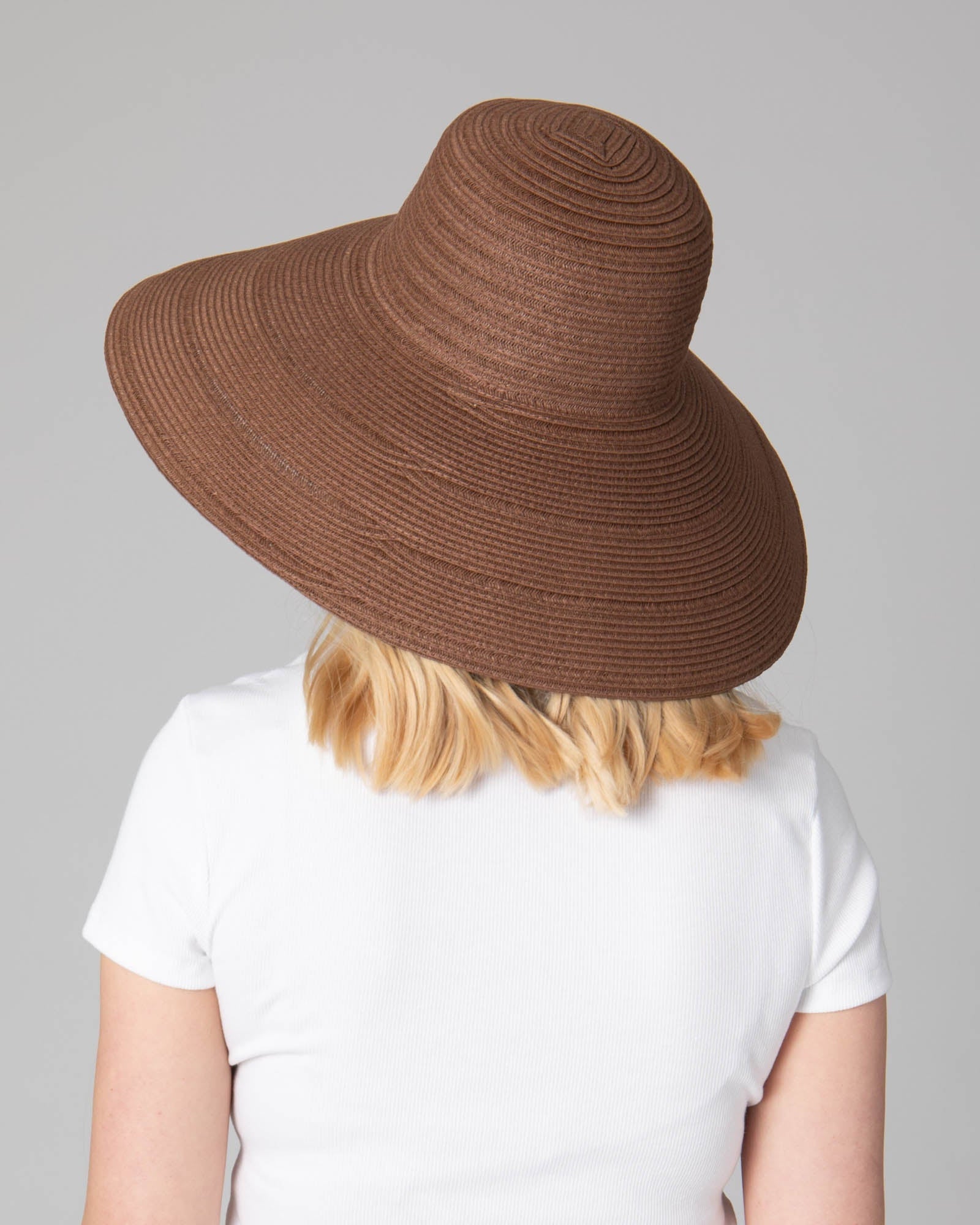 San Diego Hat Company Sun Brim Hats Women's 6-way Round Crown Sun Hat Cheeky British Style