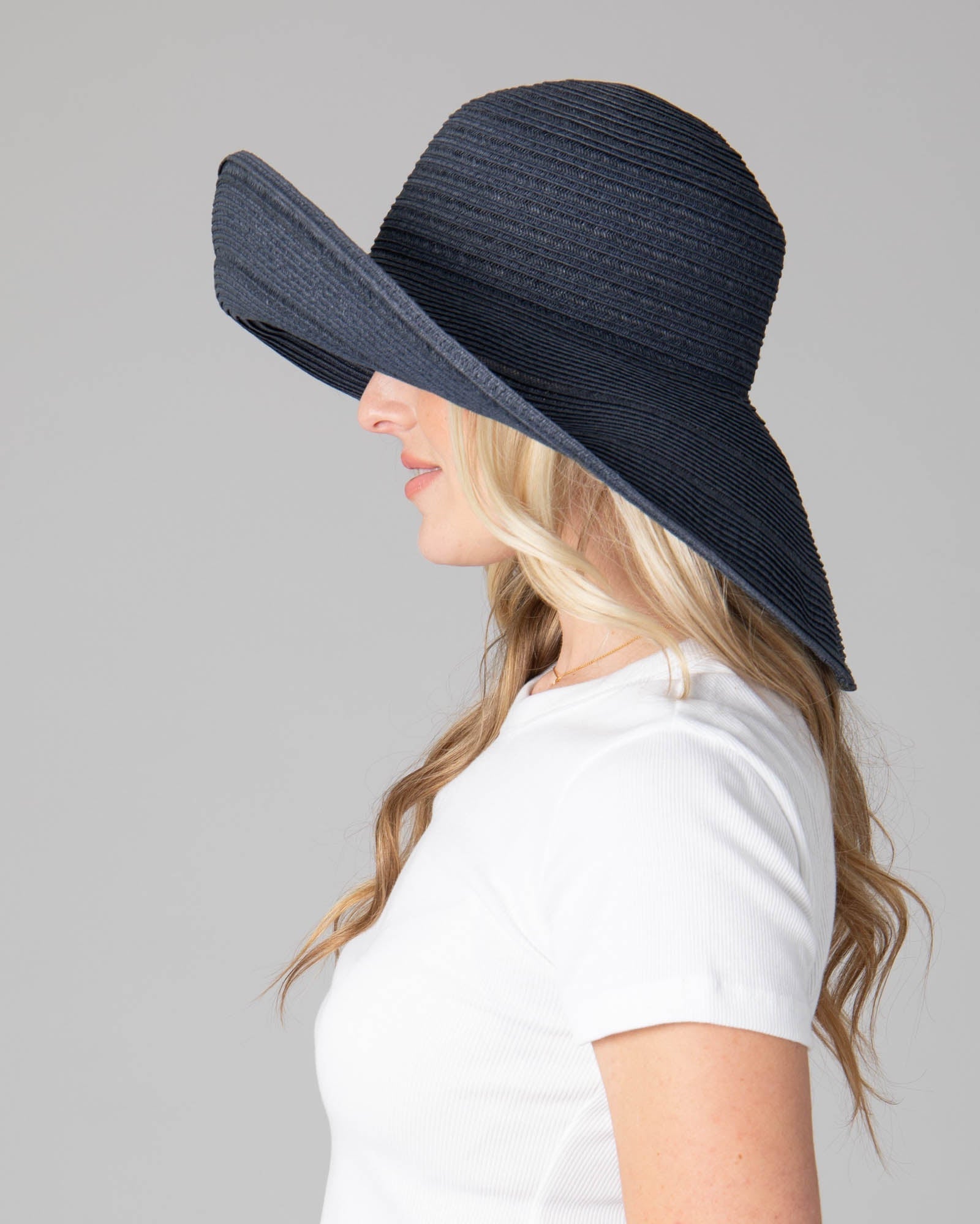 San Diego Hat Company Sun Brim Hats Women's 6-way Round Crown Sun Hat Cheeky British Style