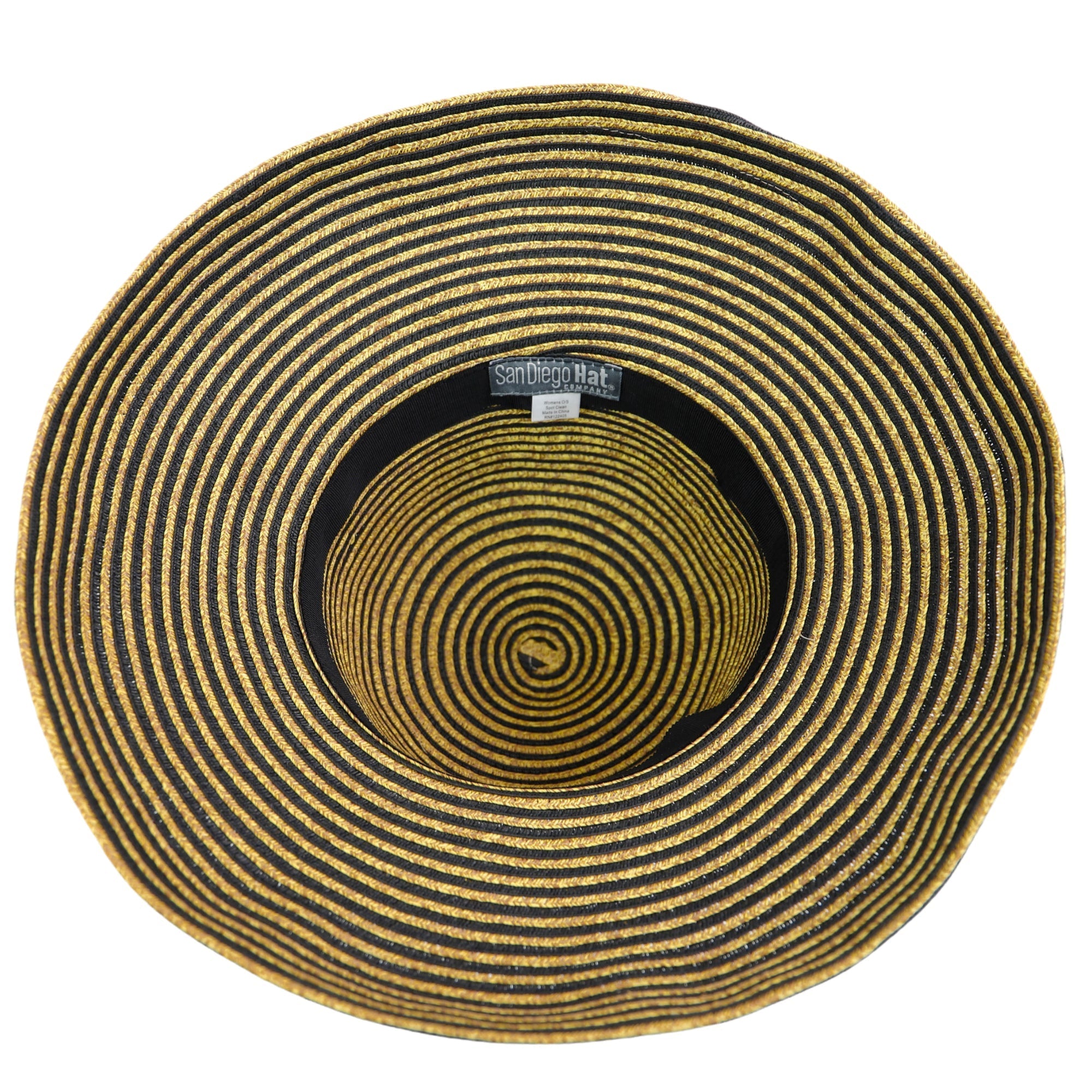 San Diego Hat Company SUN BRIM Women's Classic Paperbraided Sun Hat Cheeky British Style