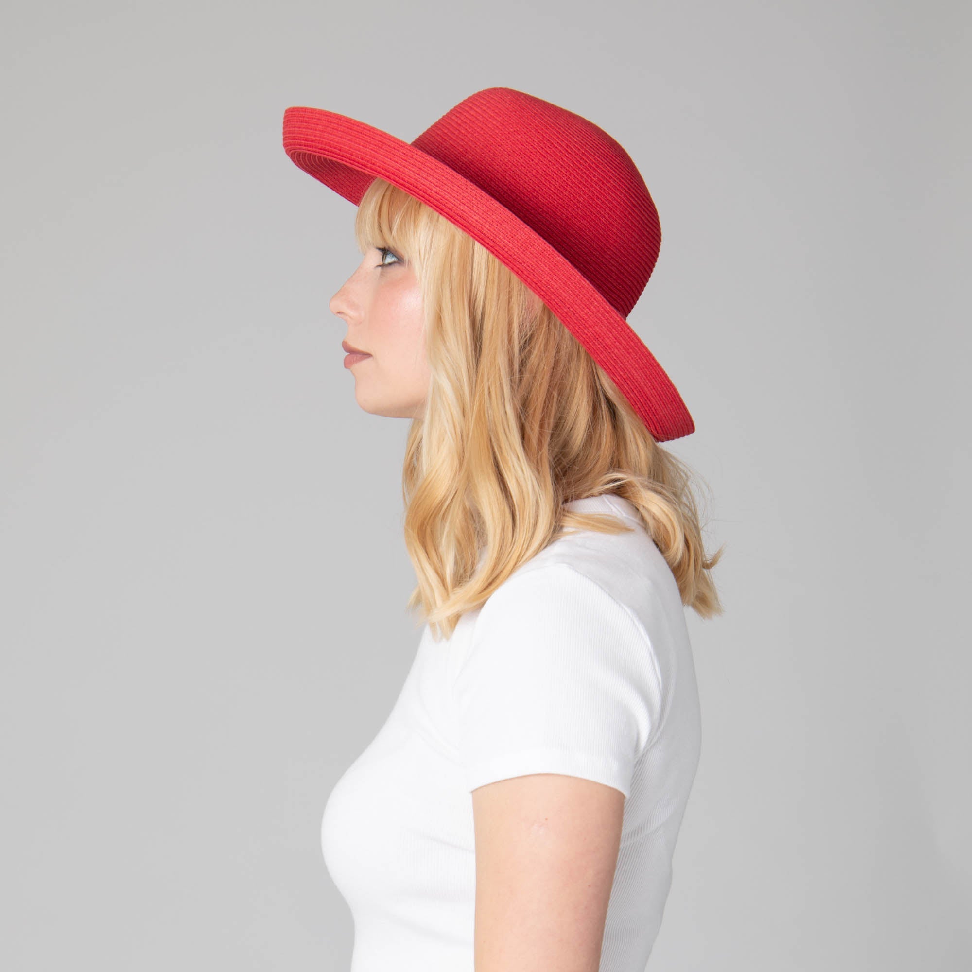 San Diego Hat Company SUN BRIM Women's Classic Paperbraided Sun Hat Cheeky British Style