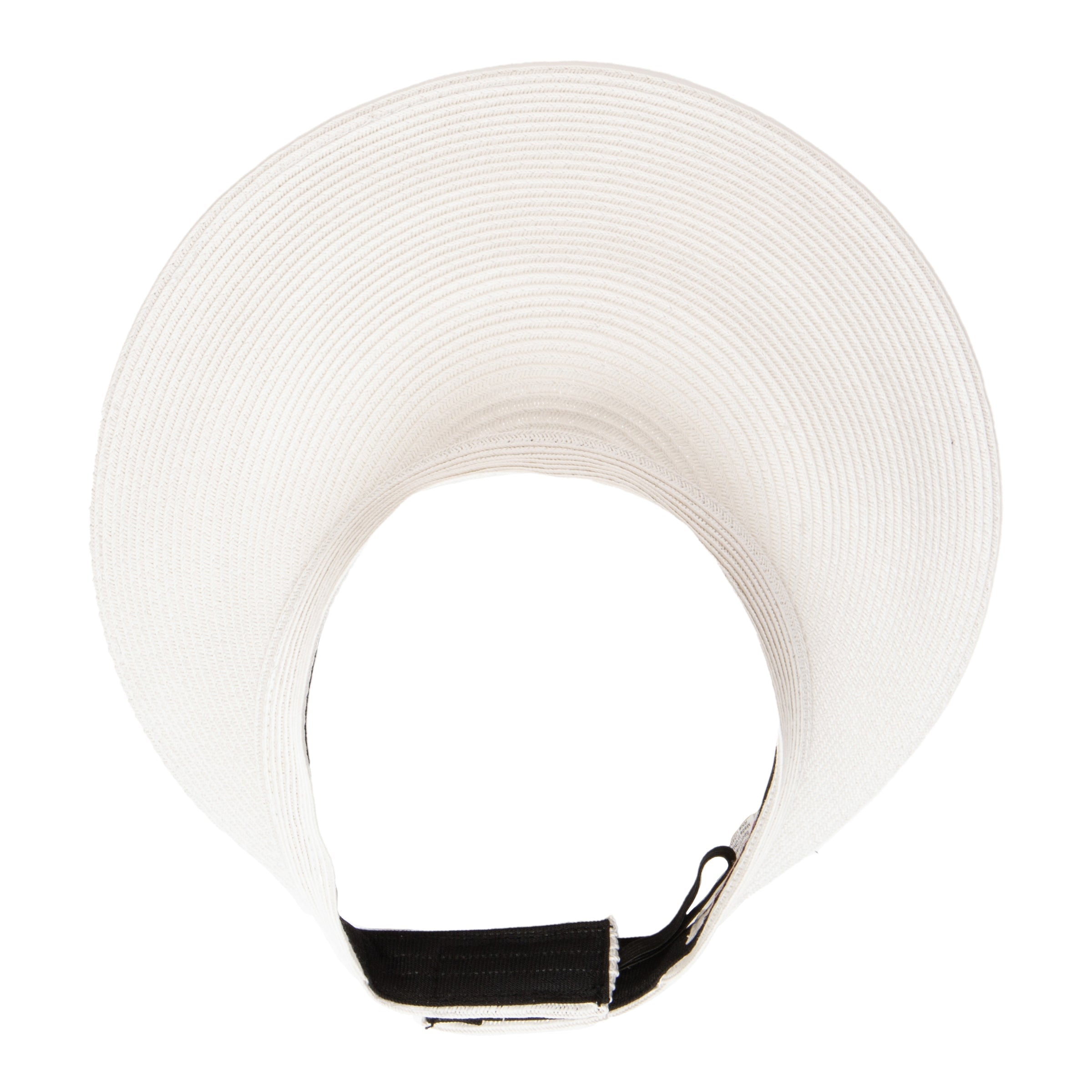 San Diego Hat Company Visor Women's Ultrabraid Large Bill Visor Cheeky British Style