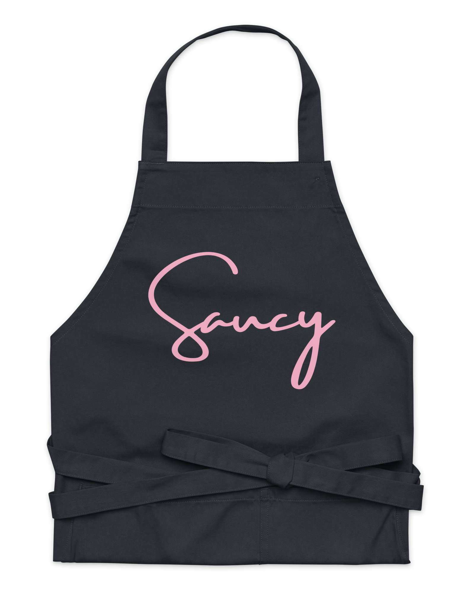 Saucy Apron | Organic Cotton Navy Aprons Jolly & Goode