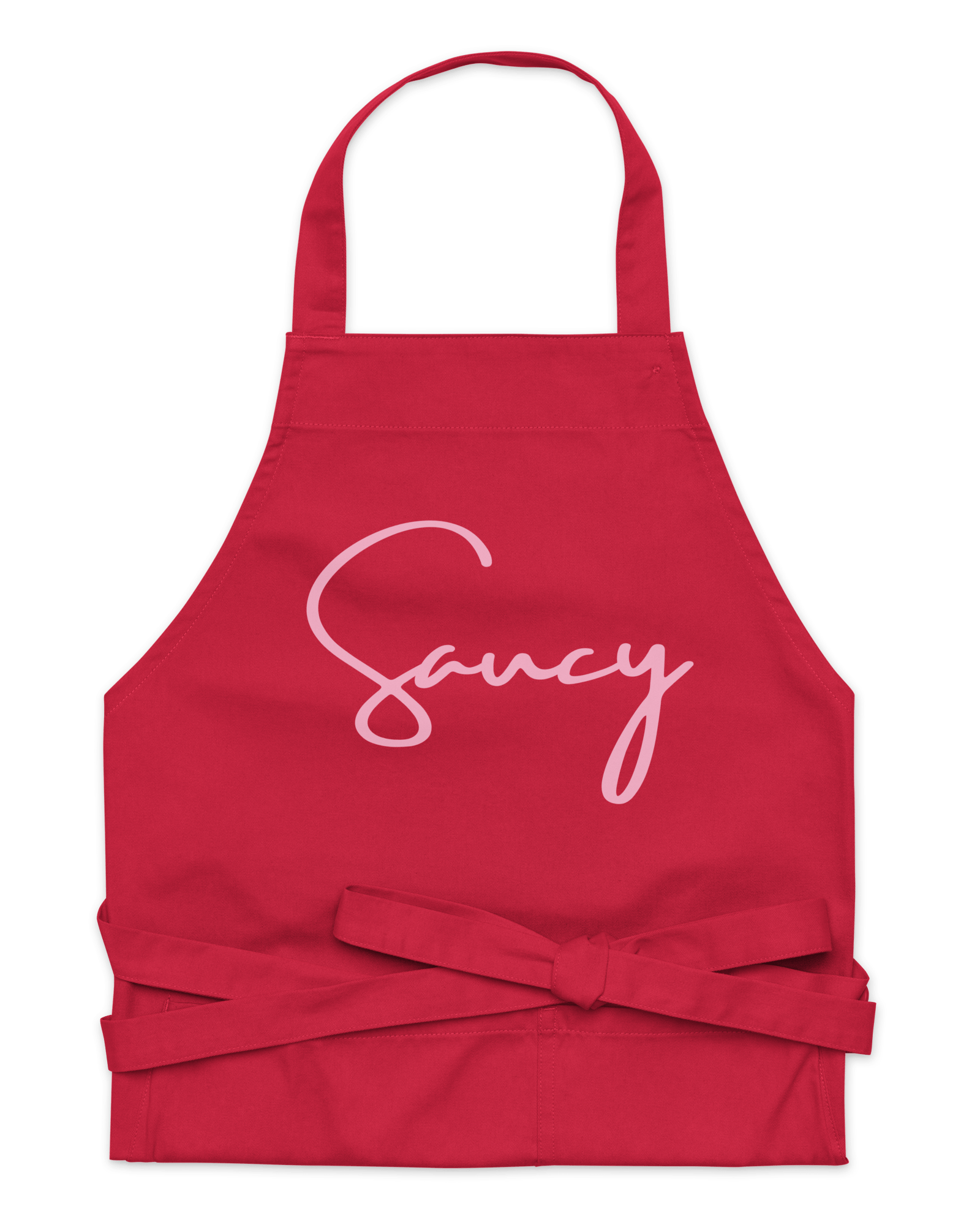 Saucy Apron | Organic Cotton Red Aprons Jolly & Goode