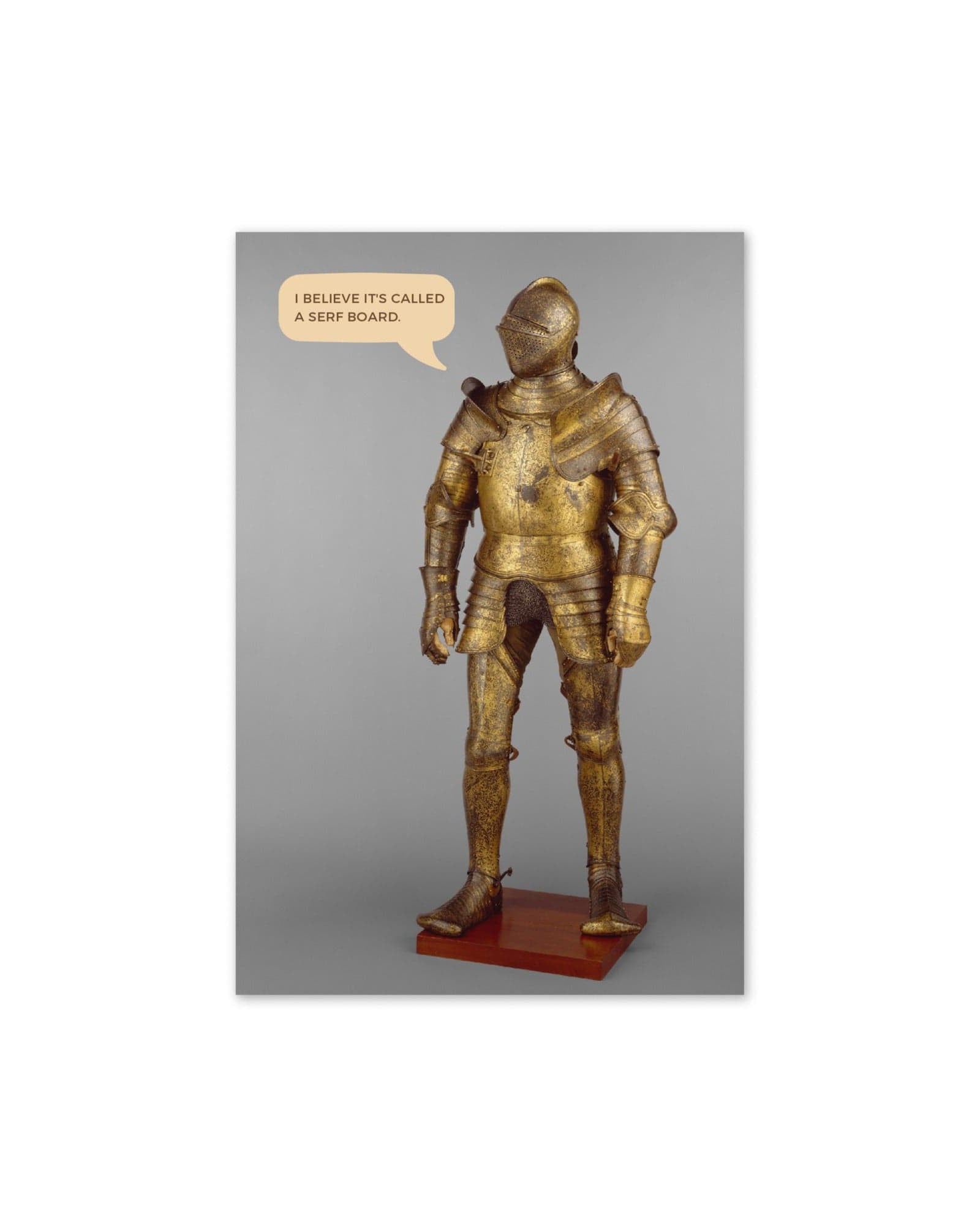 Serf Board | Greeting Card.