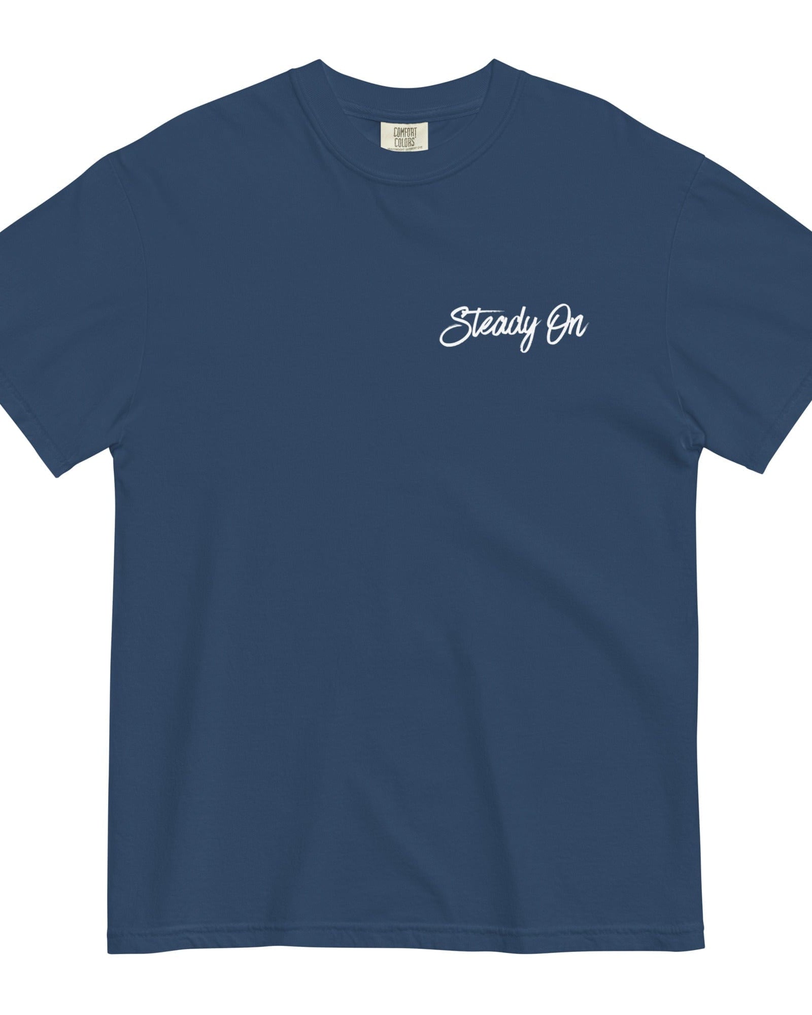 Steady On Surf Club Great Britain | Garment-dyed Heavyweight T-shirt | Relaxed Unisex Fit.