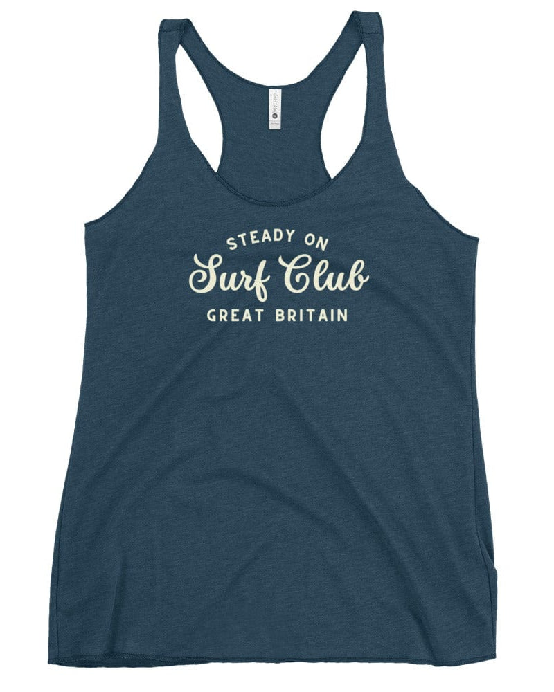 Steady On Surf Club Great Britain | Women's Racerback Vest (Tank Top).