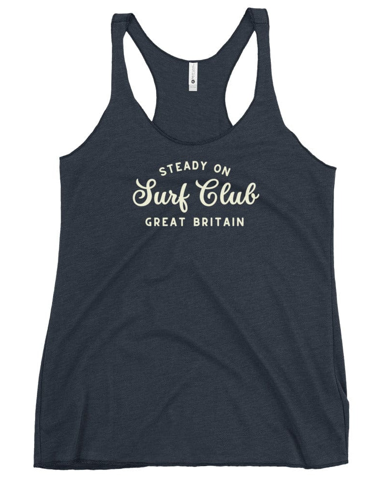 Steady On Surf Club Great Britain | Women's Racerback Vest (Tank Top).