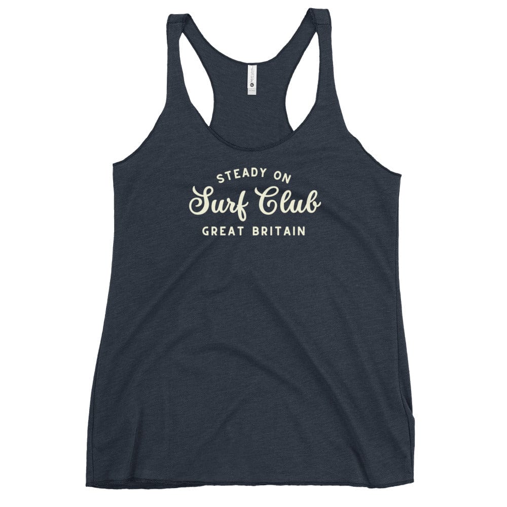 Steady On Surf Club Great Britain | Women's Racerback Vest (Tank Top).