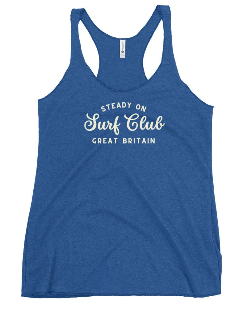 Steady On Surf Club Great Britain | Women's Racerback Vest (Tank Top).