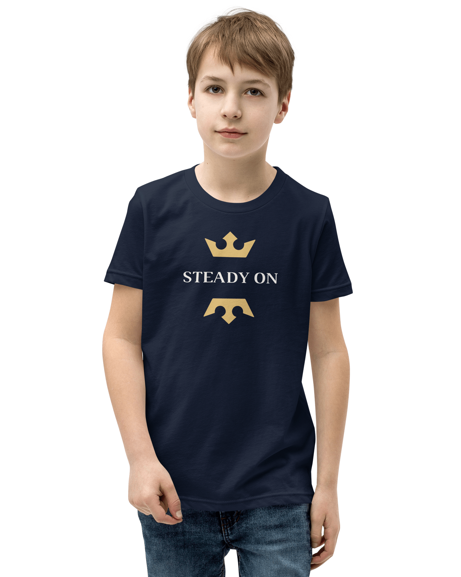 Steady On Youth T-shirt.