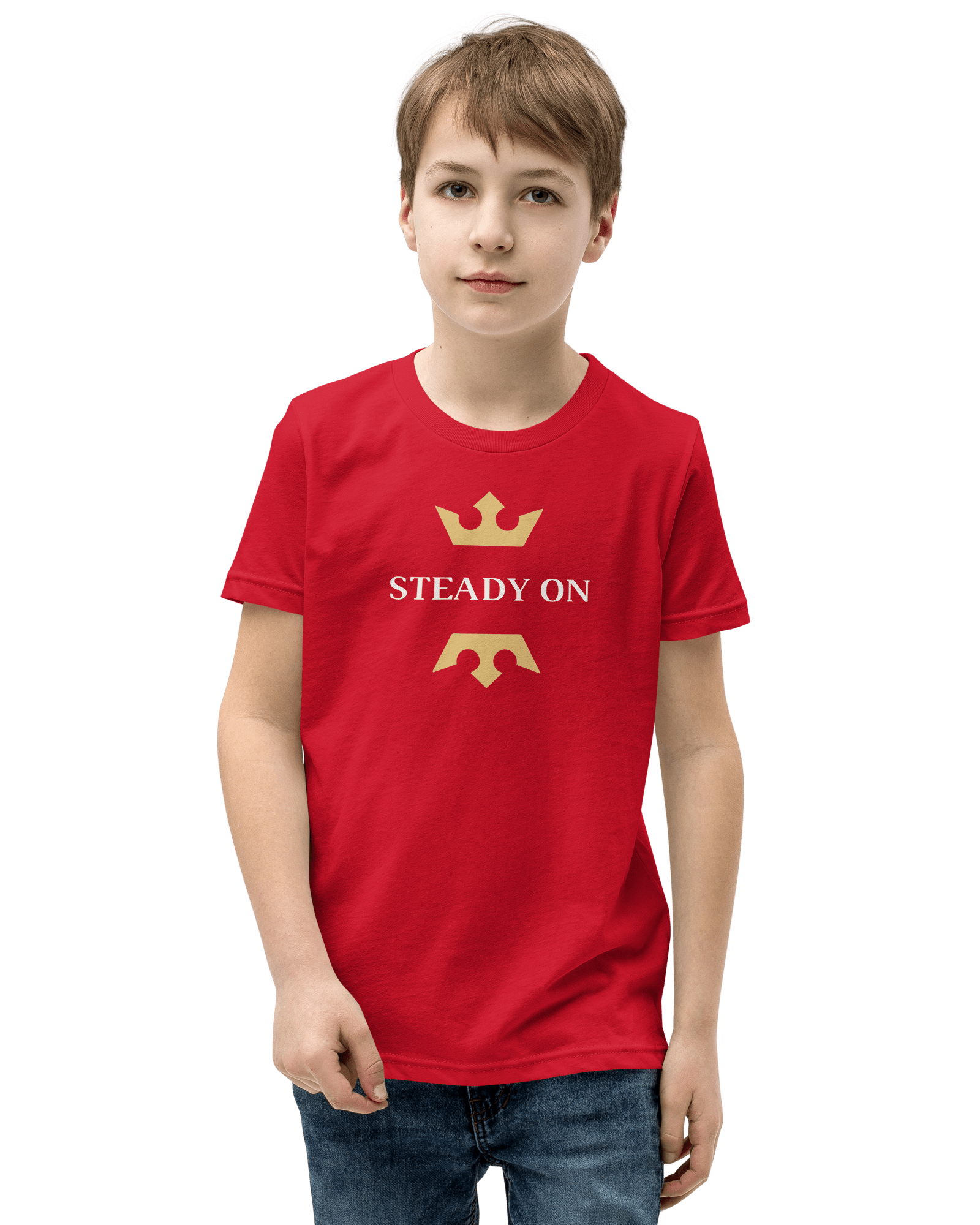 Steady On Youth T-shirt.