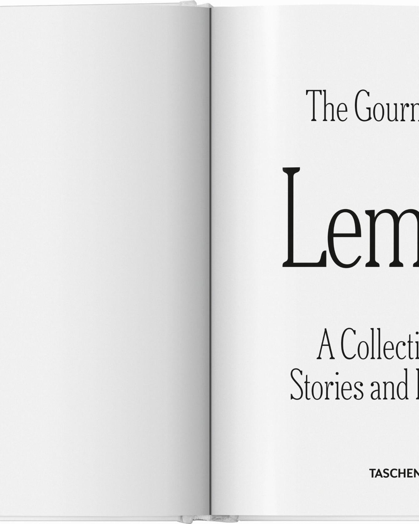 TASCHEN Books The Gourmand's Lemon. A Collection of Stories and Recipes Cheeky British Style
