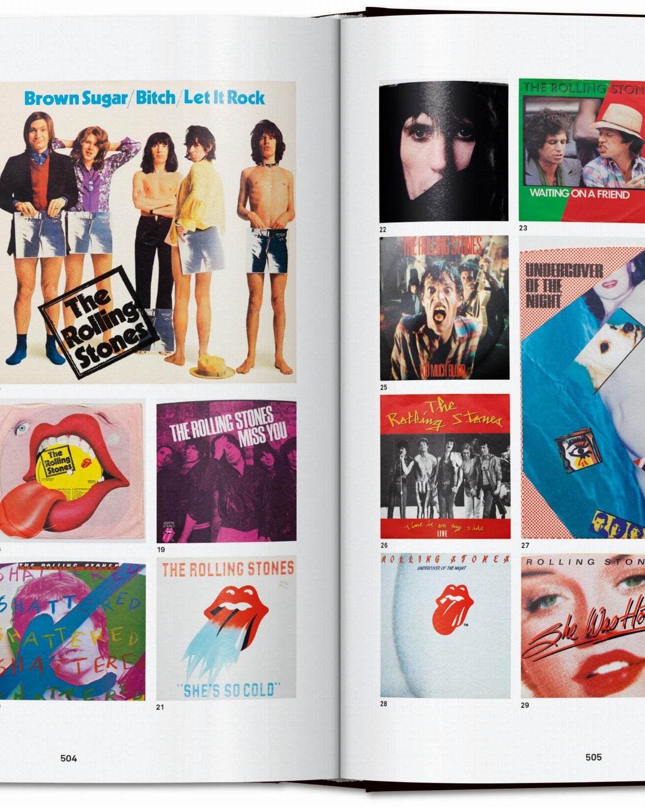 TASCHEN Music The Rolling Stones. 45th Ed. Cheeky British Style