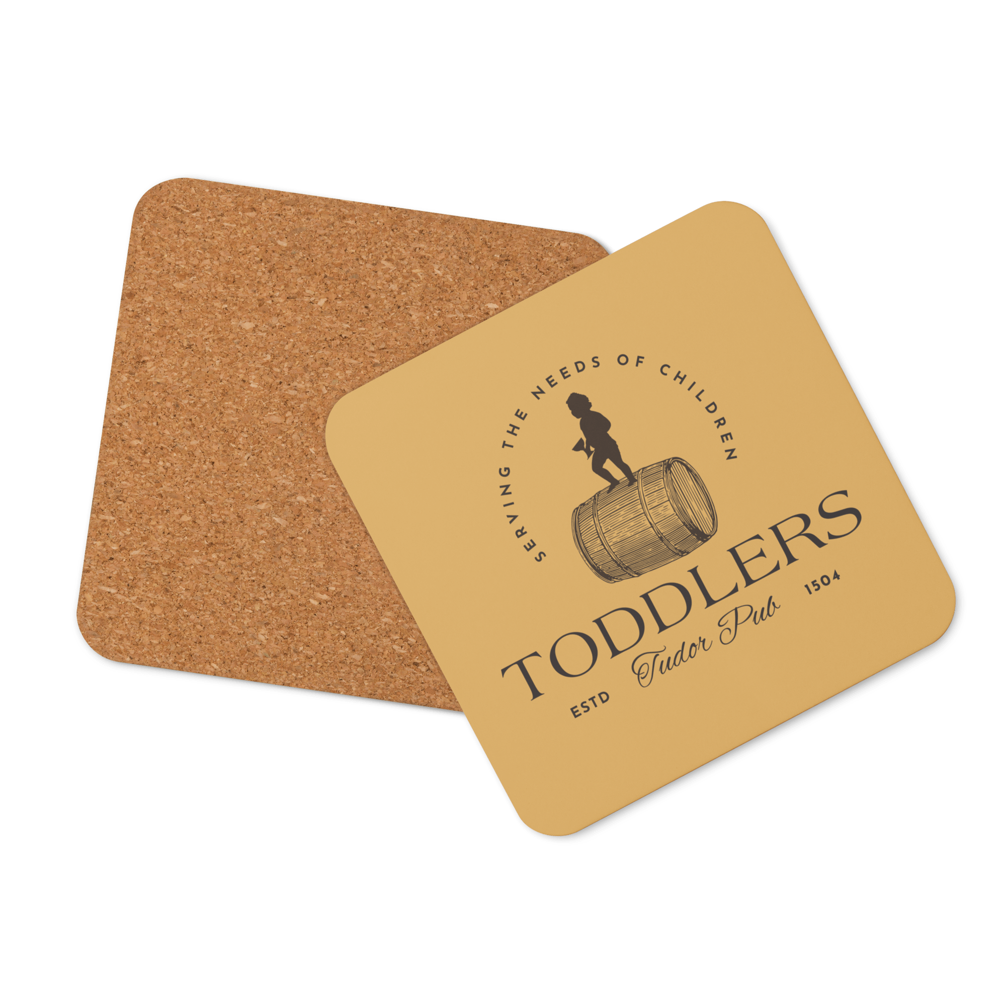 Toddlers Tudor Pub Coaster.