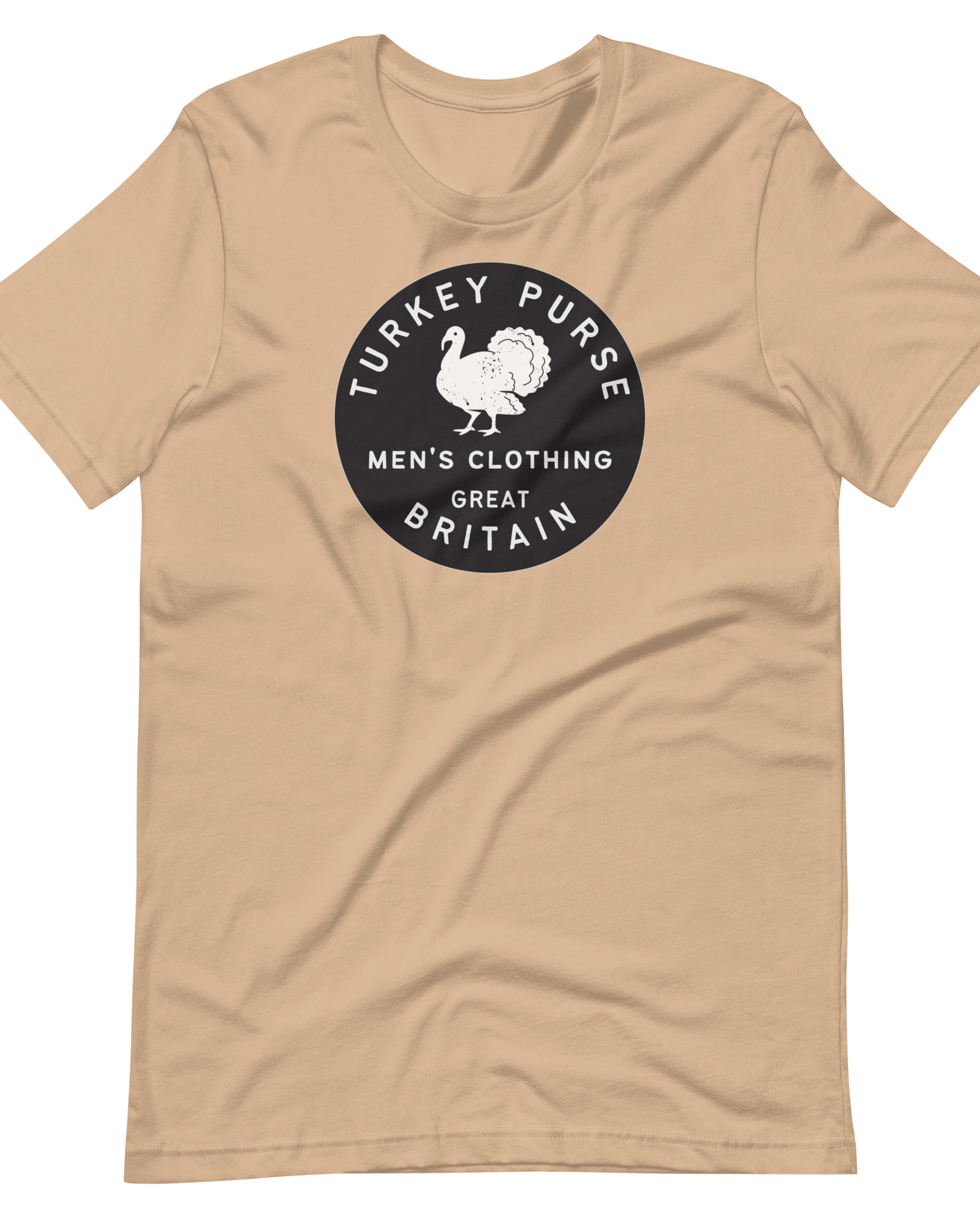 Turkey Purse Men's Clothing T-shirt Tan / S Jolly & Goode