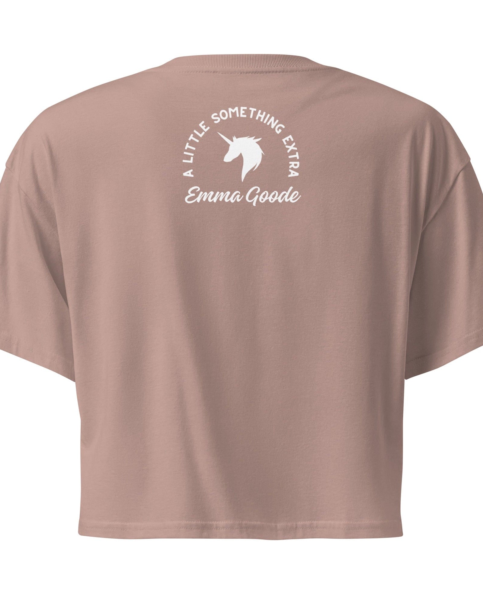 Unicorn | A Little Something Extra | Emma Goode Crop Top.