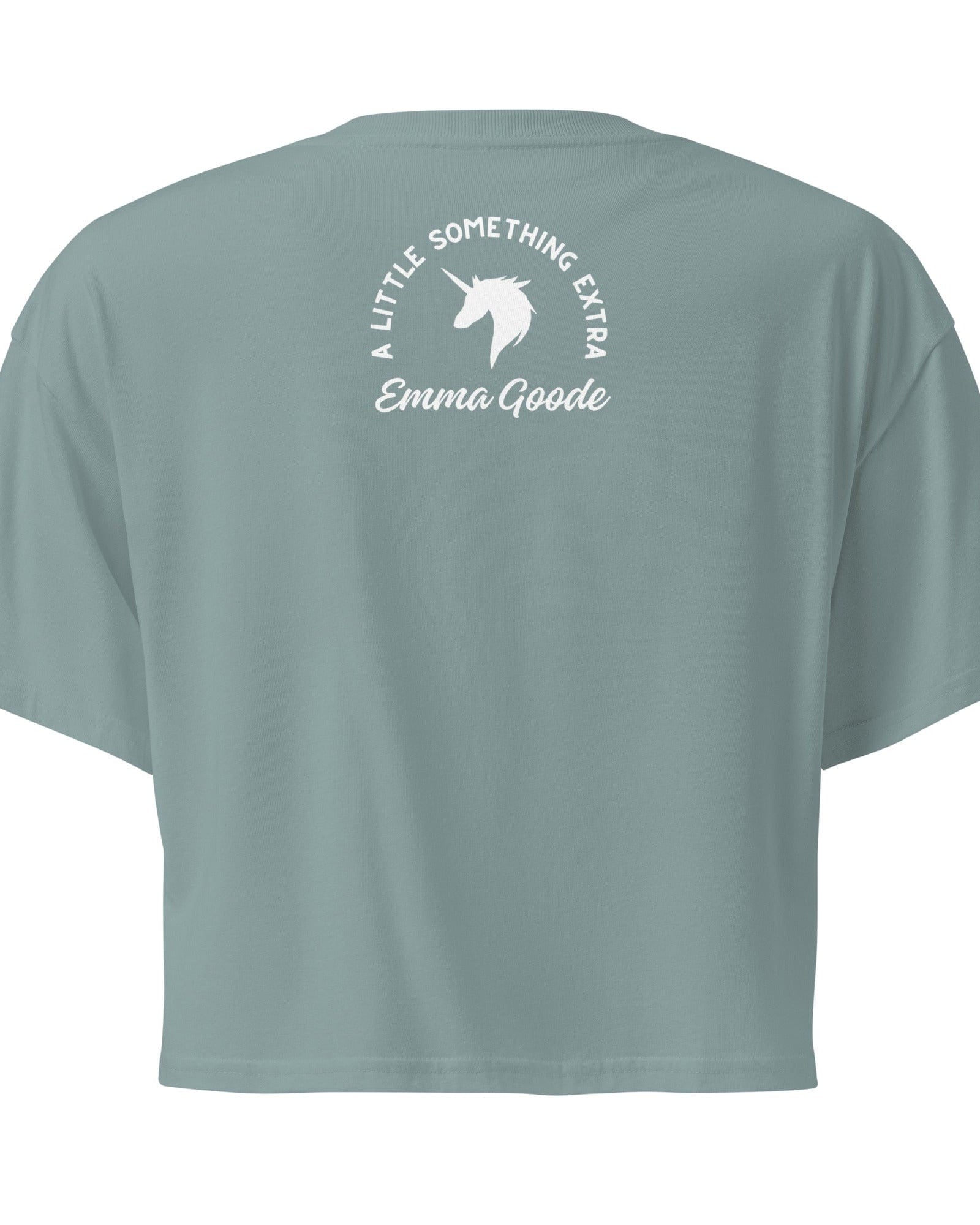 Unicorn | A Little Something Extra | Emma Goode Crop Top.