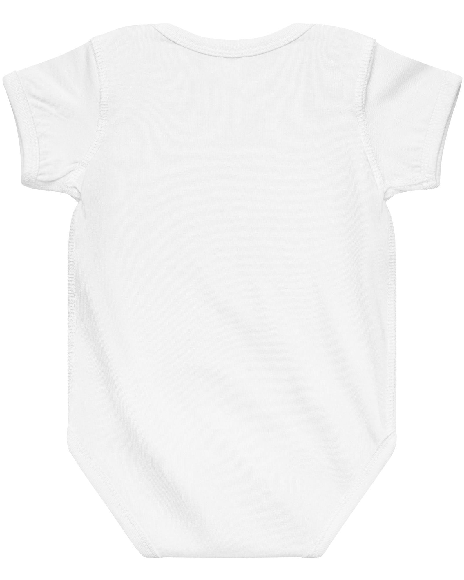 Union Jack Baby Bodysuit Onesie | 100% combed cotton jersey.