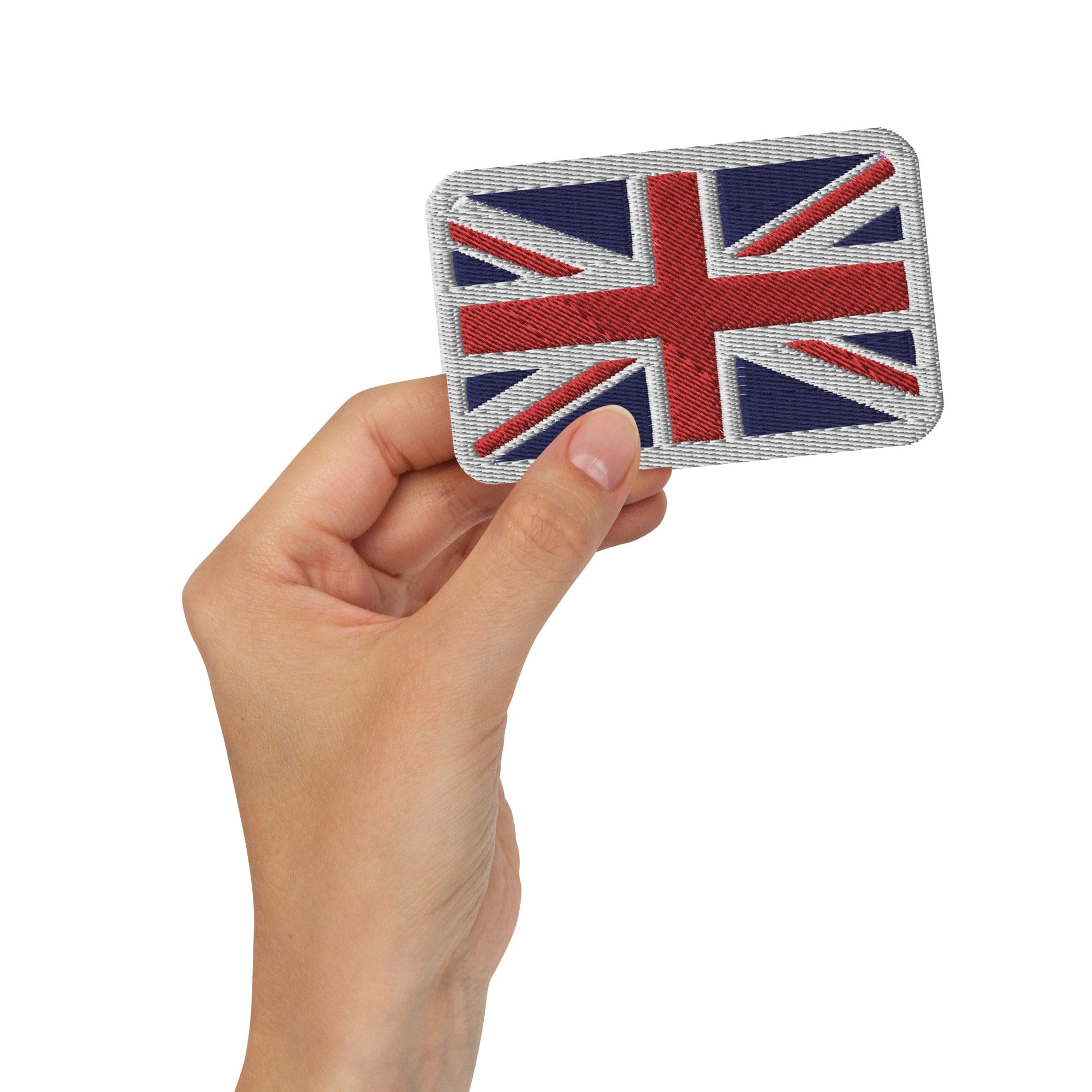 Union Jack Embroidered Patch.