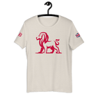 Union Jack GB Lion T-shirt Heather Dust / S Shirts & Tops Jolly & Goode