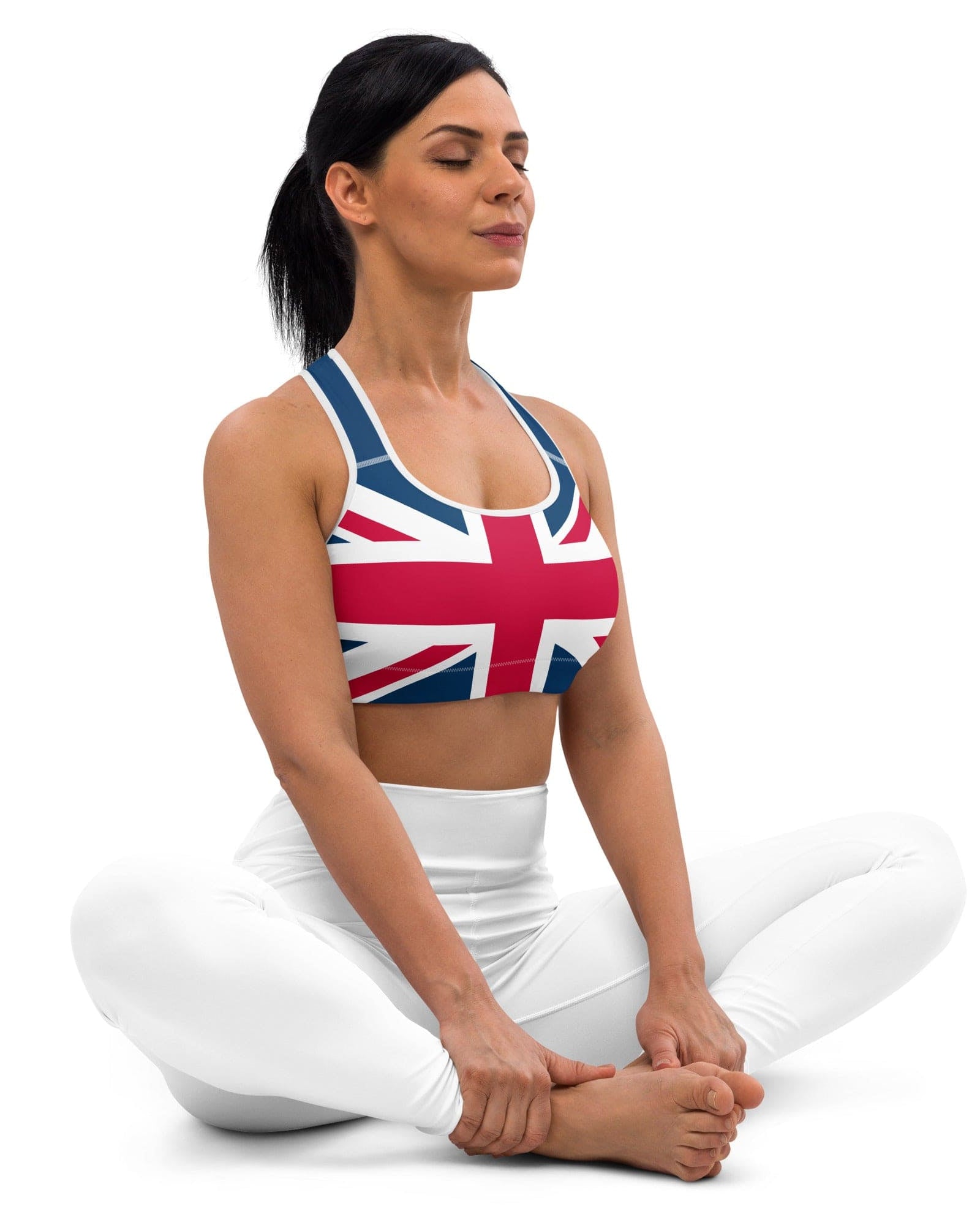 Union Jack Sports Bra | Padded.