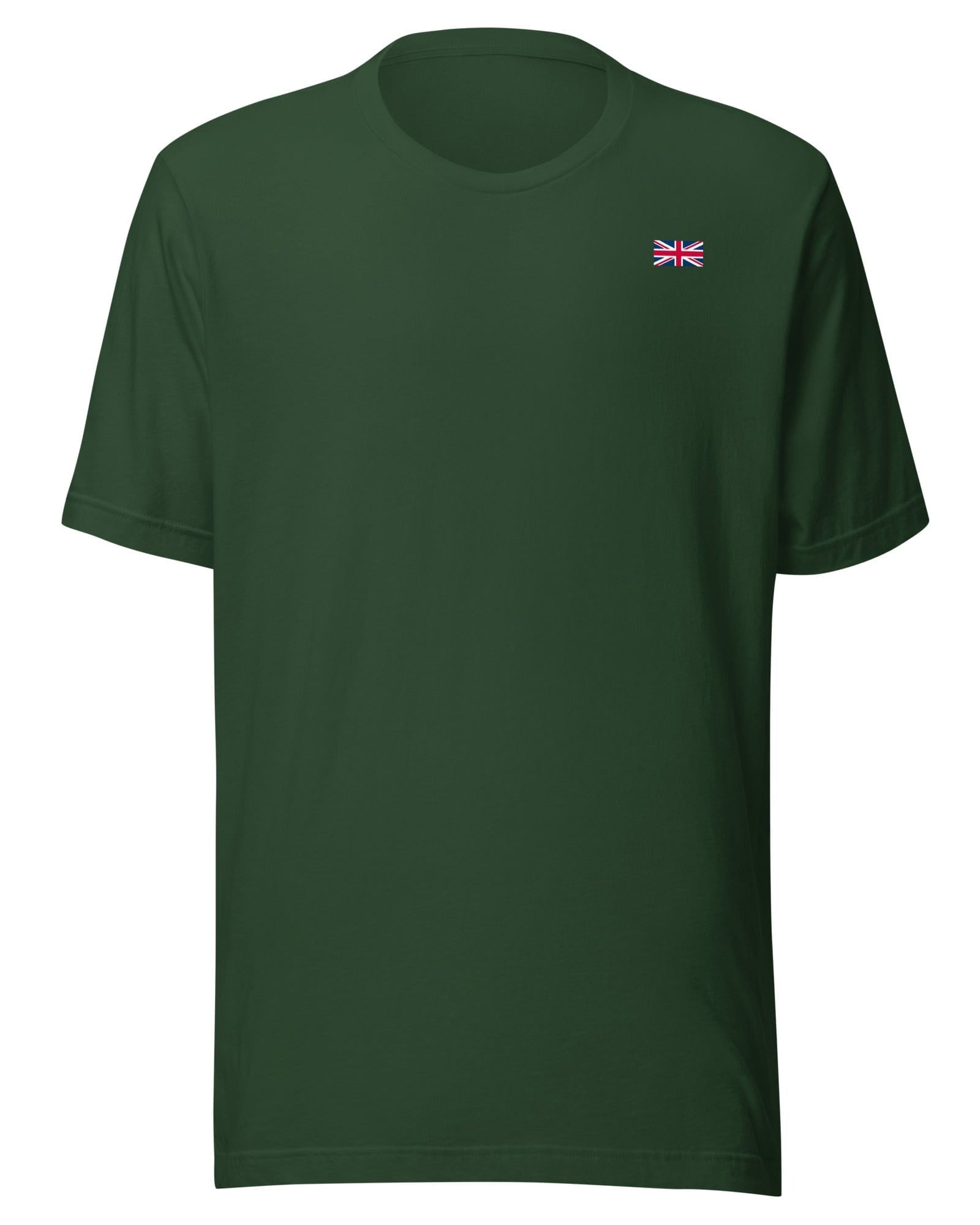 Union Jack T-shirt | Left Chest | Subtle Forest / S Shirts & Tops Jolly & Goode