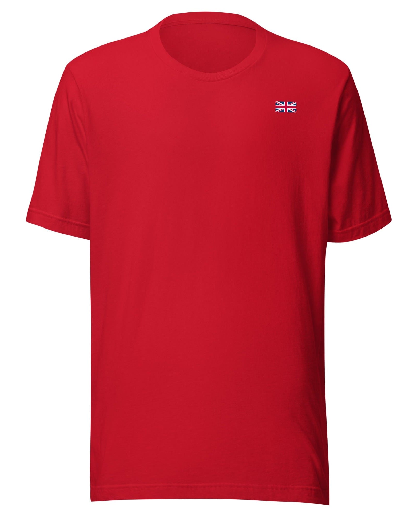 Union Jack T-shirt | Left Chest | Subtle Red / S Shirts & Tops Jolly & Goode