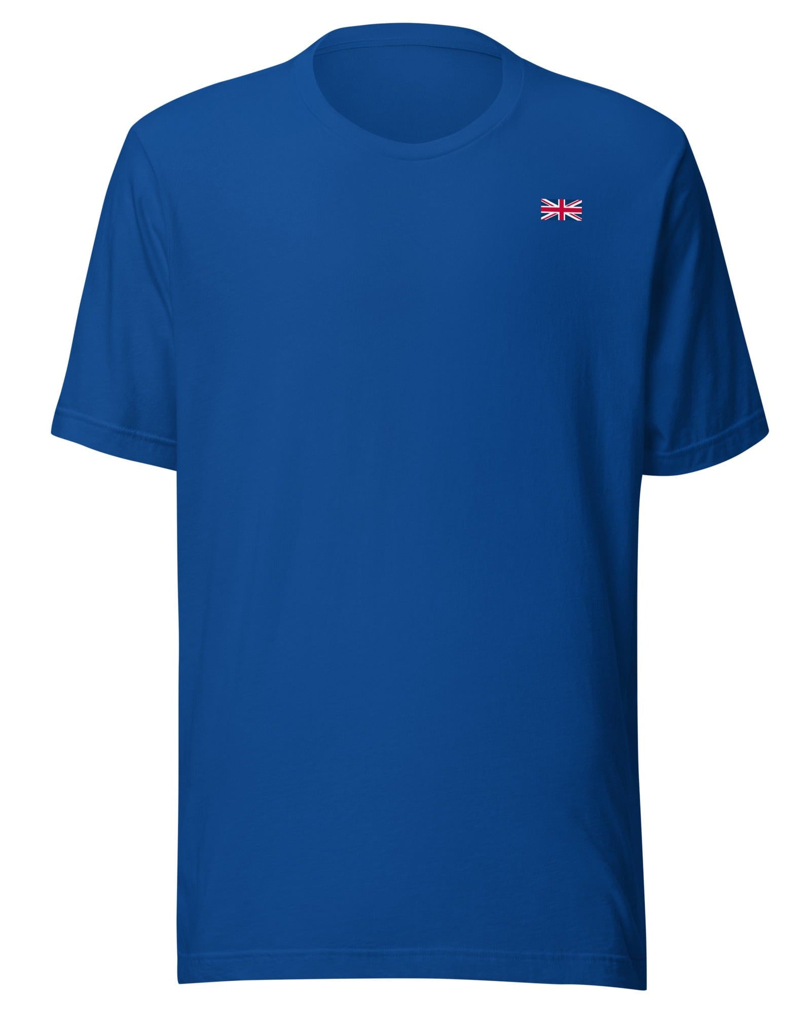 Union Jack T-shirt | Left Chest | Subtle True Royal / S Shirts & Tops Jolly & Goode