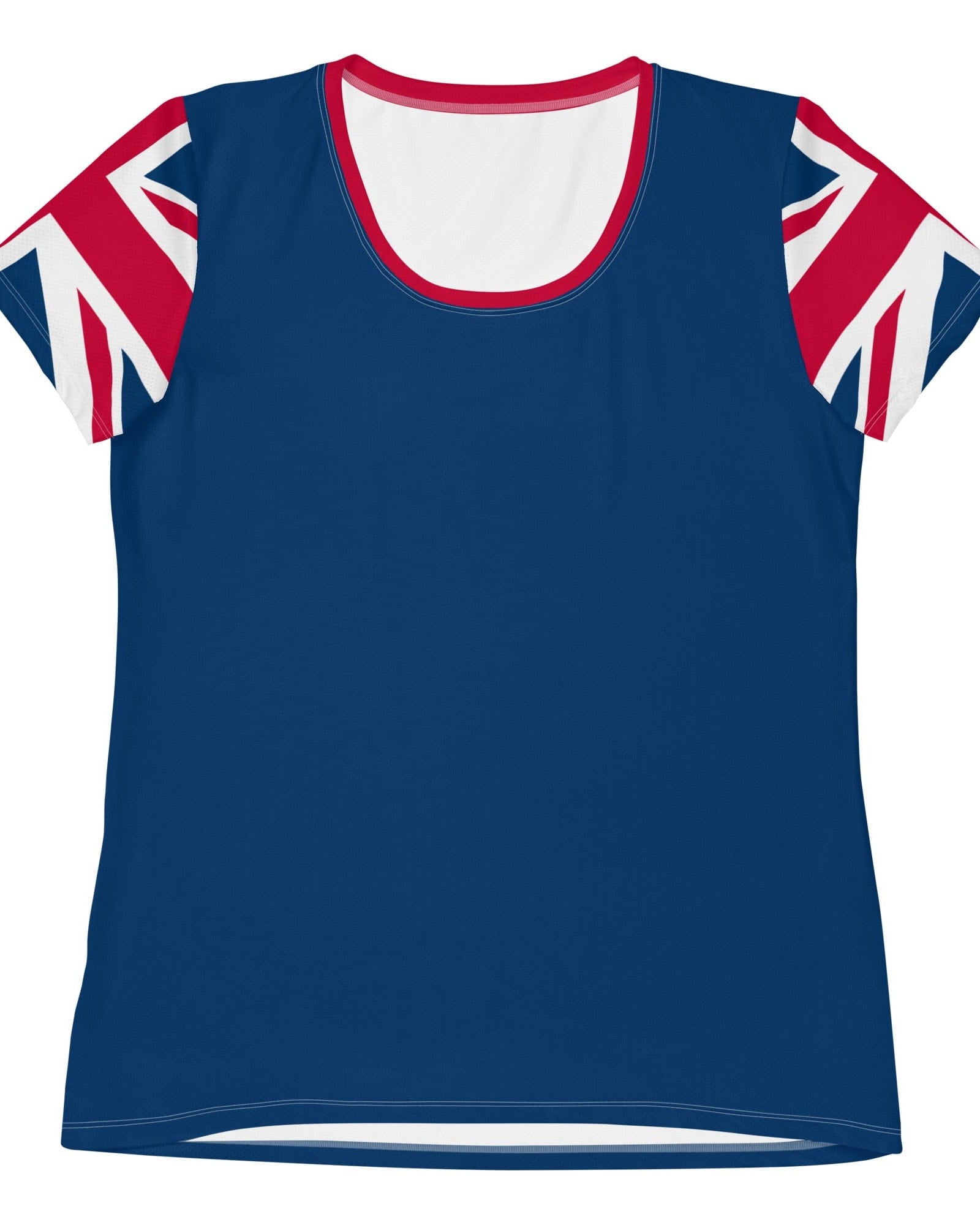 Union Jack Women's Workout Shirt.