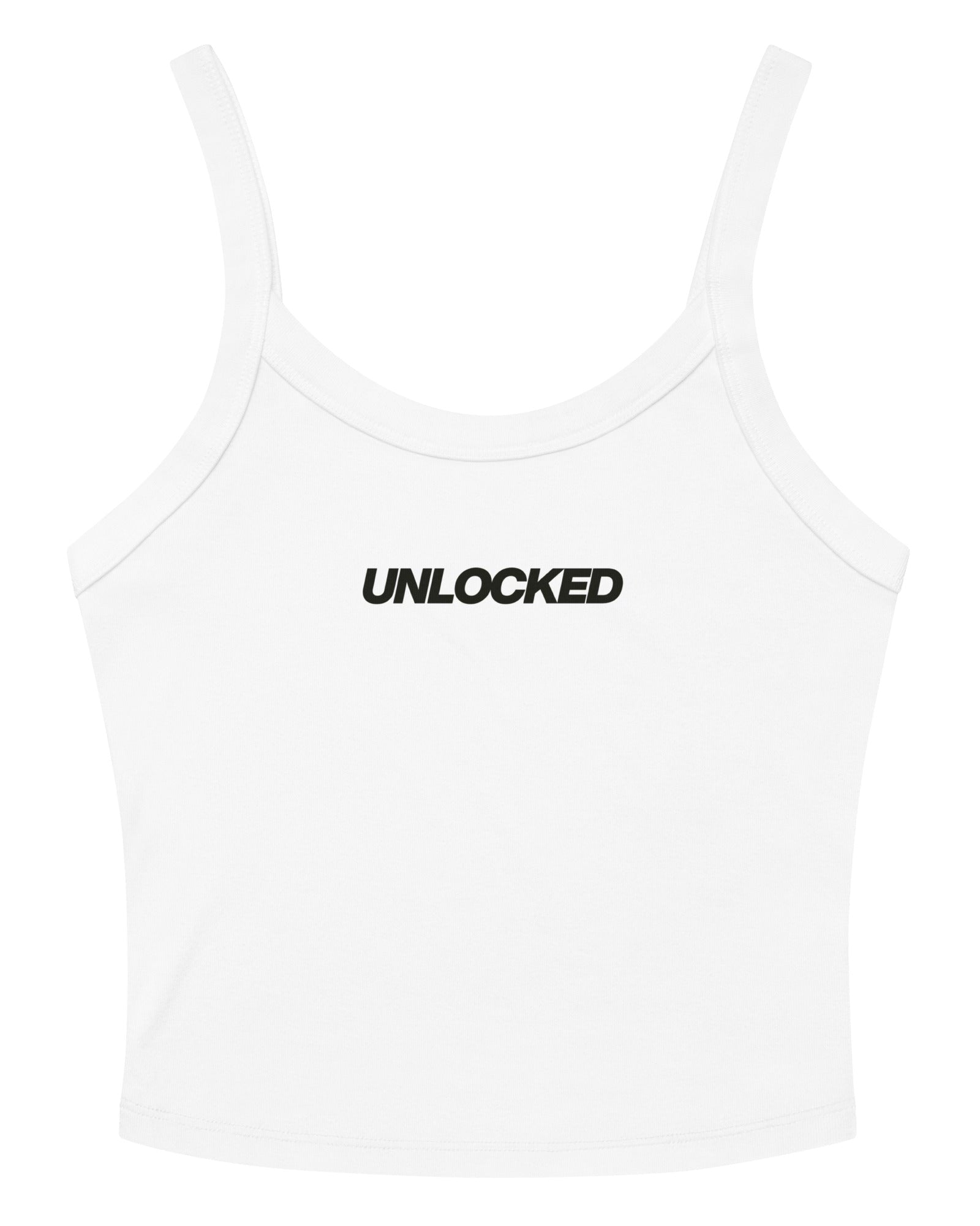 Unlocked Women’s Micro-Rib Vest (or Tank Top).