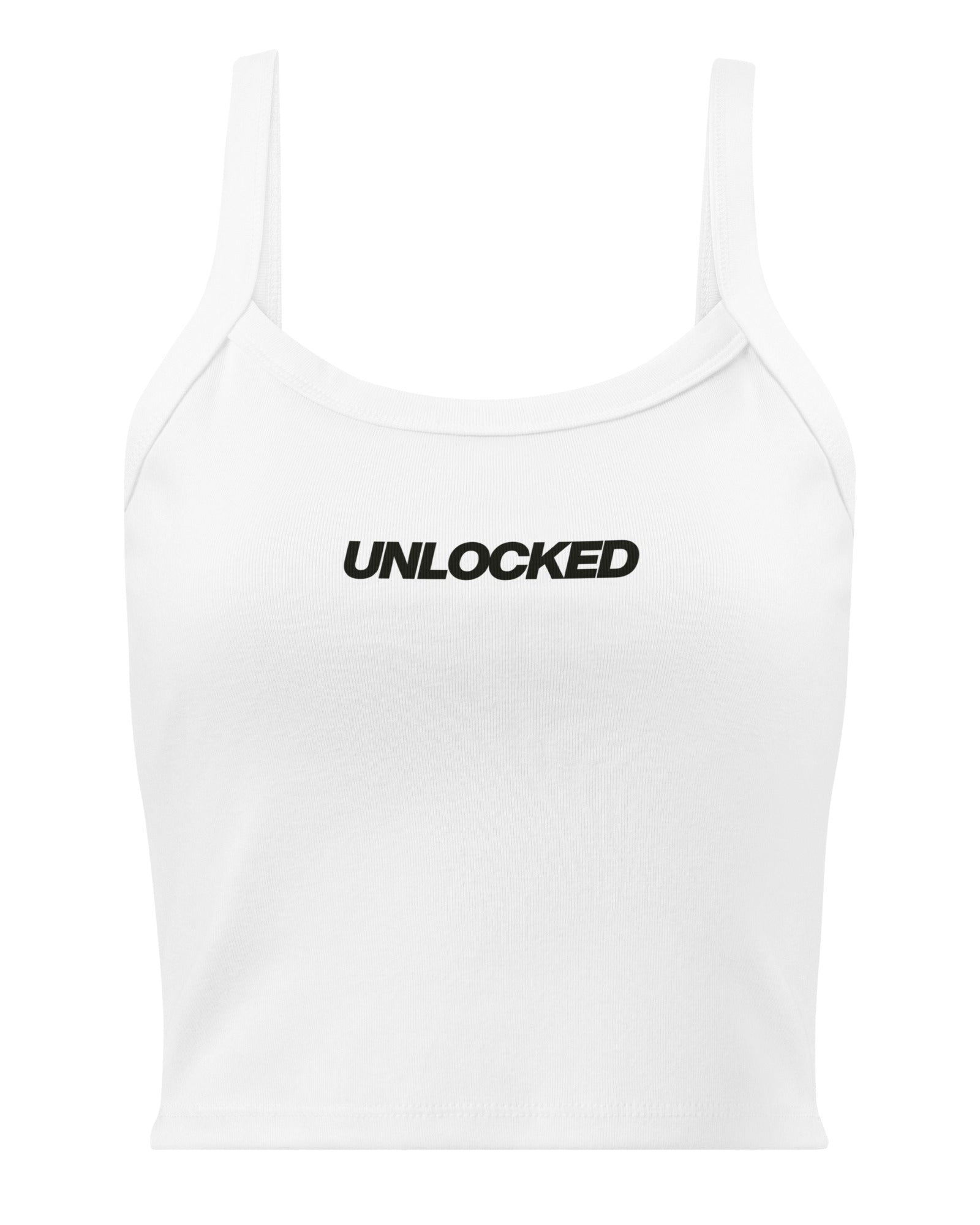 Unlocked Women’s Micro-Rib Vest (or Tank Top).