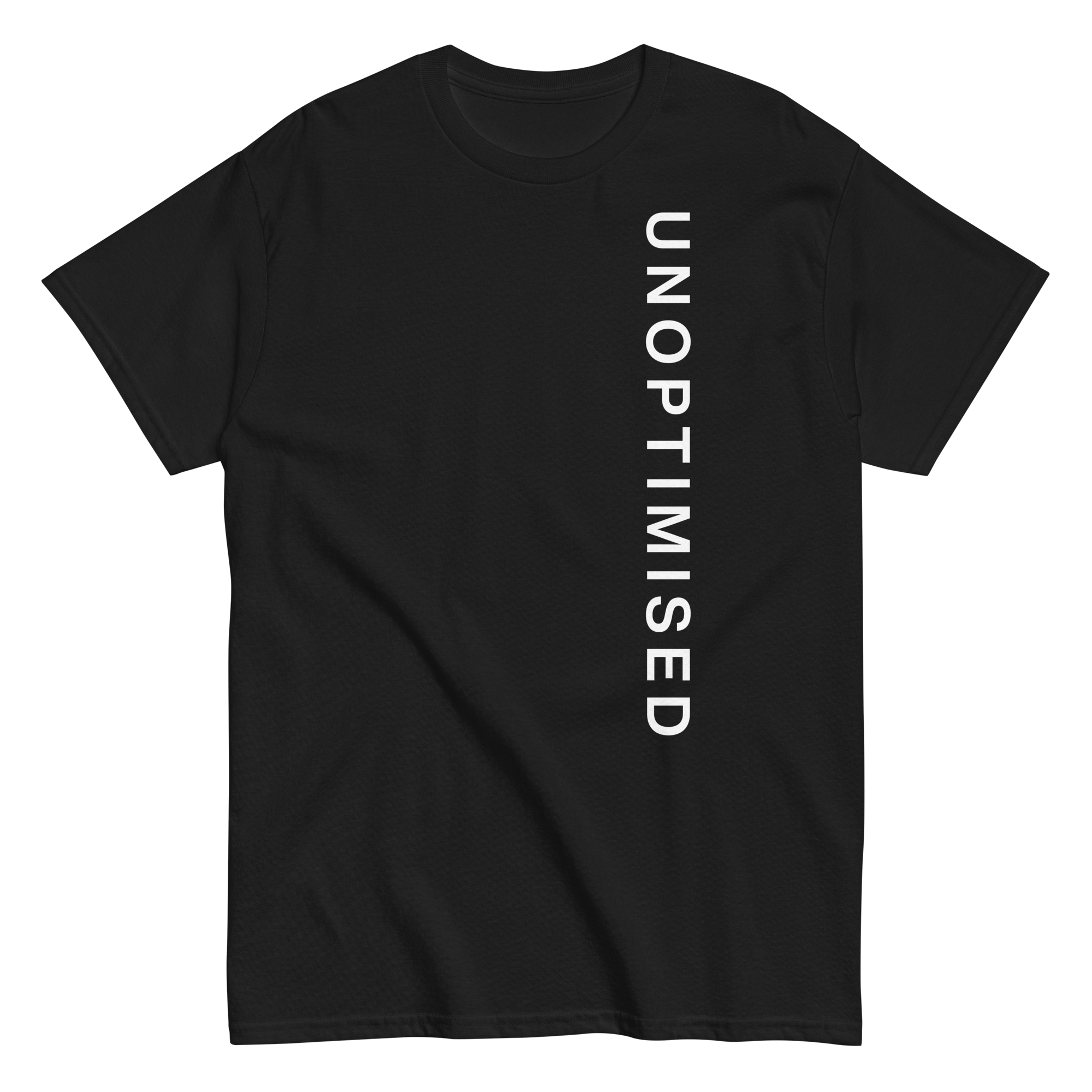 Unoptimised | Men's Heavyweight T-shirt Black / S Jolly & Goode