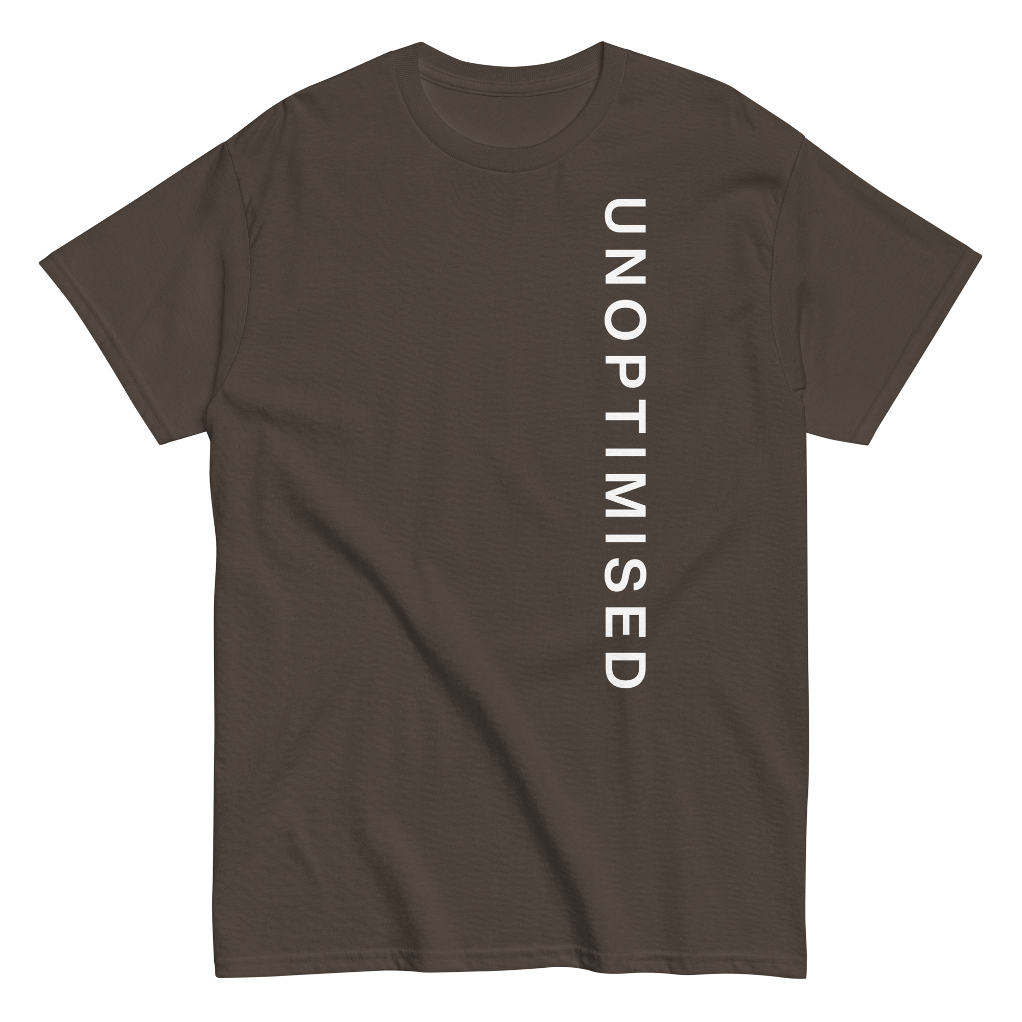 Unoptimised | Men's Heavyweight T-shirt Dark Chocolate / S Jolly & Goode