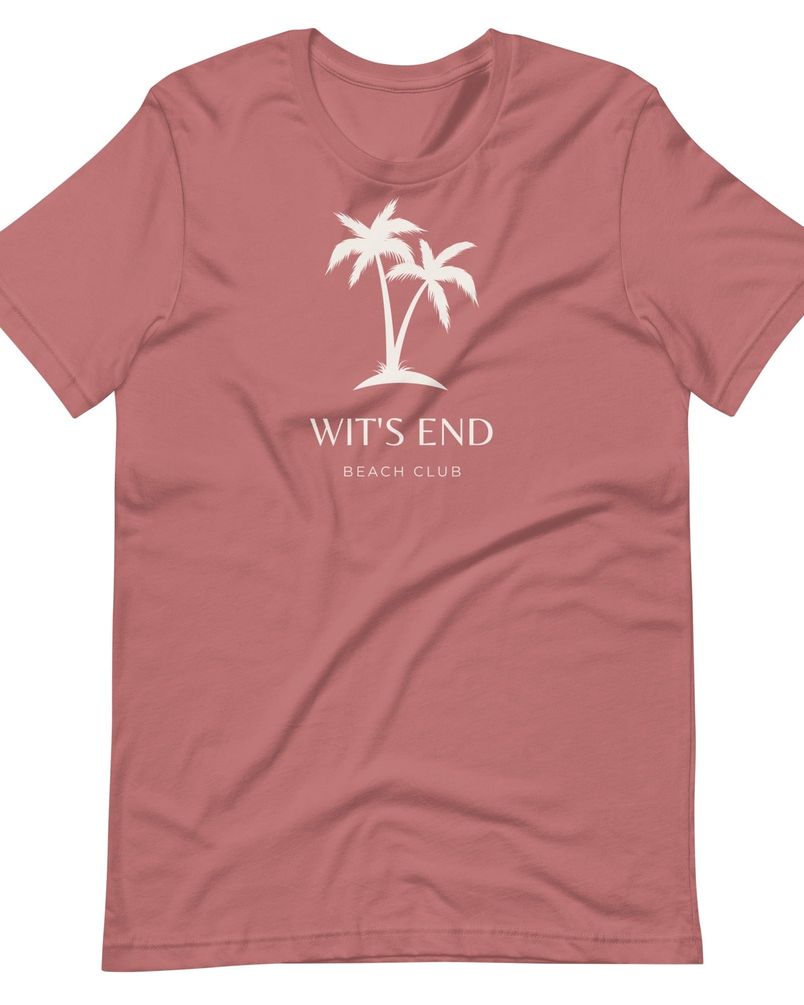 Wit's End Beach Club T-shirt Mauve / S Shirts & Tops Jolly & Goode