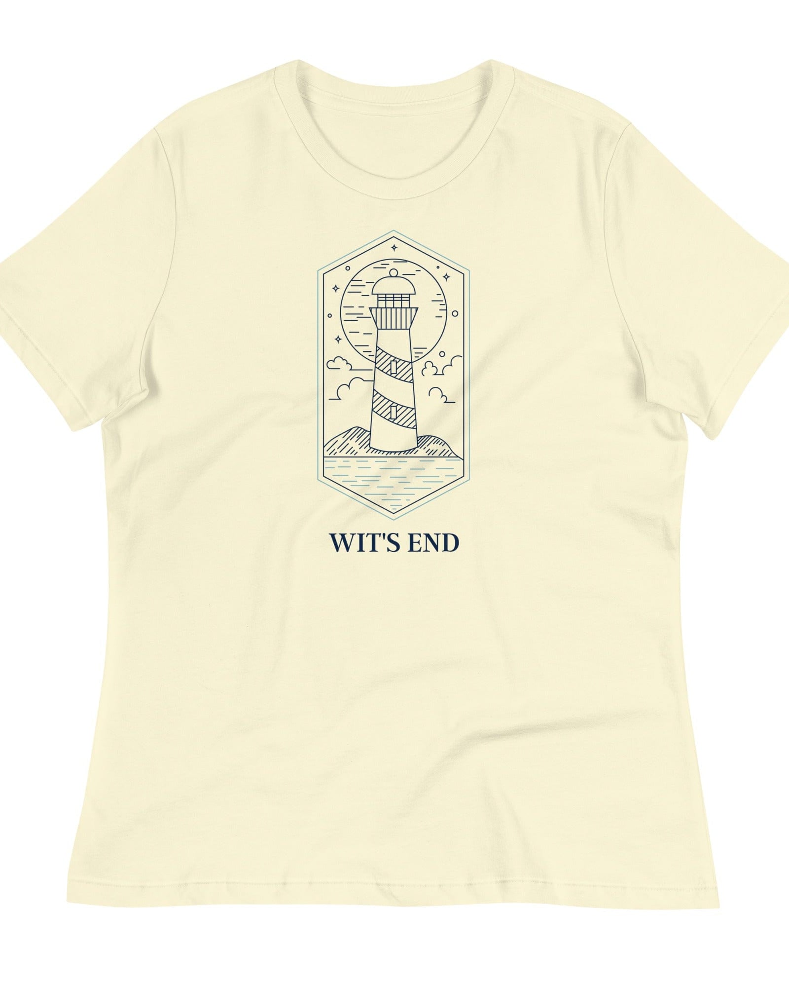 Wit's End | Women's Relaxed T-Shirt Citron / S Shirts & Tops Jolly & Goode