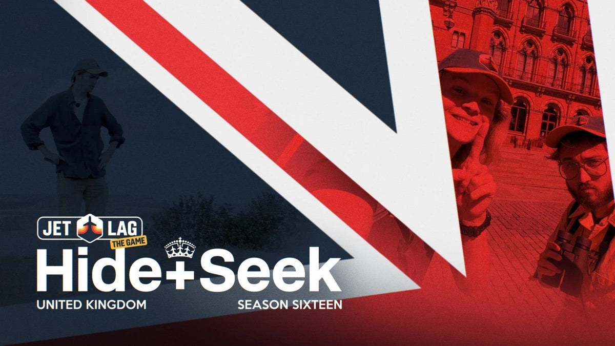 Three friends. One enormous game of hide and seek. The entire United Kingdom as the board. 