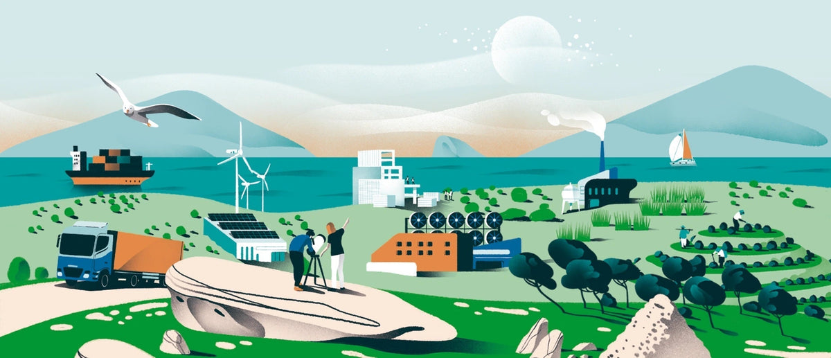 Carbon-neutral delivery from Jolly & Goode — free shipping to the UK and US, supporting carbon sequestration