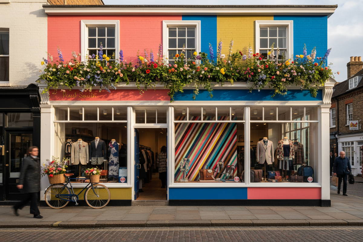 From a cycling crash in Nottingham to a global fashion empire — the charming, quietly radical story of how Paul Smith invented his own version of British cool.