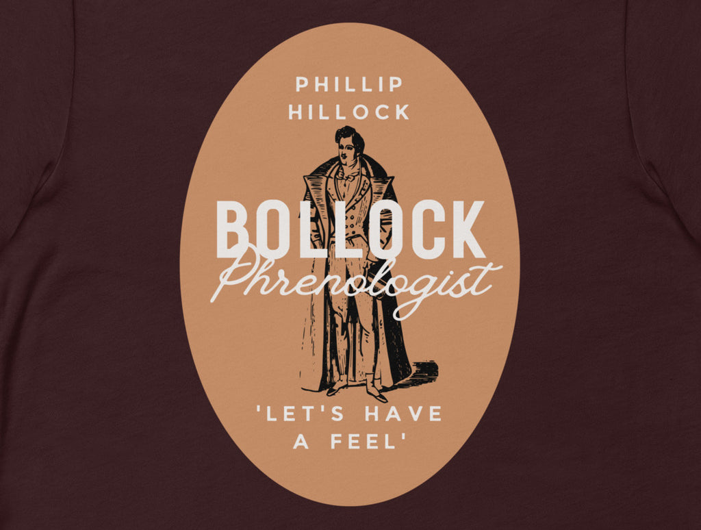 Meet Doctor Phillip Hillock, Bollock Phrenologist