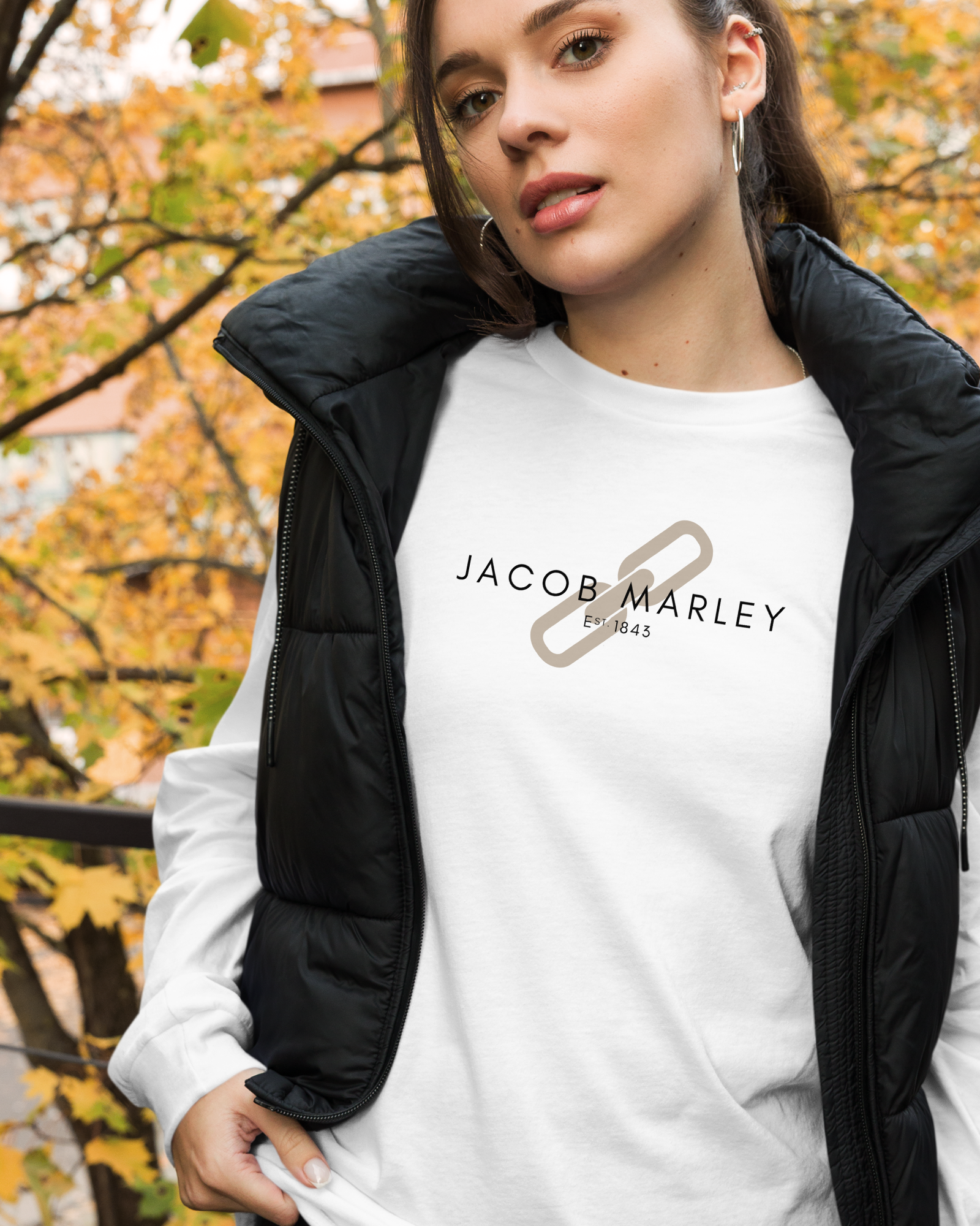 Celebrate the life and legacy of Jacob Marley, the fashion icon whose pioneering chain style was centuries ahead of its time. These Jacob Marley items make fun & stylish gifts for fans of Charles Dickens.
