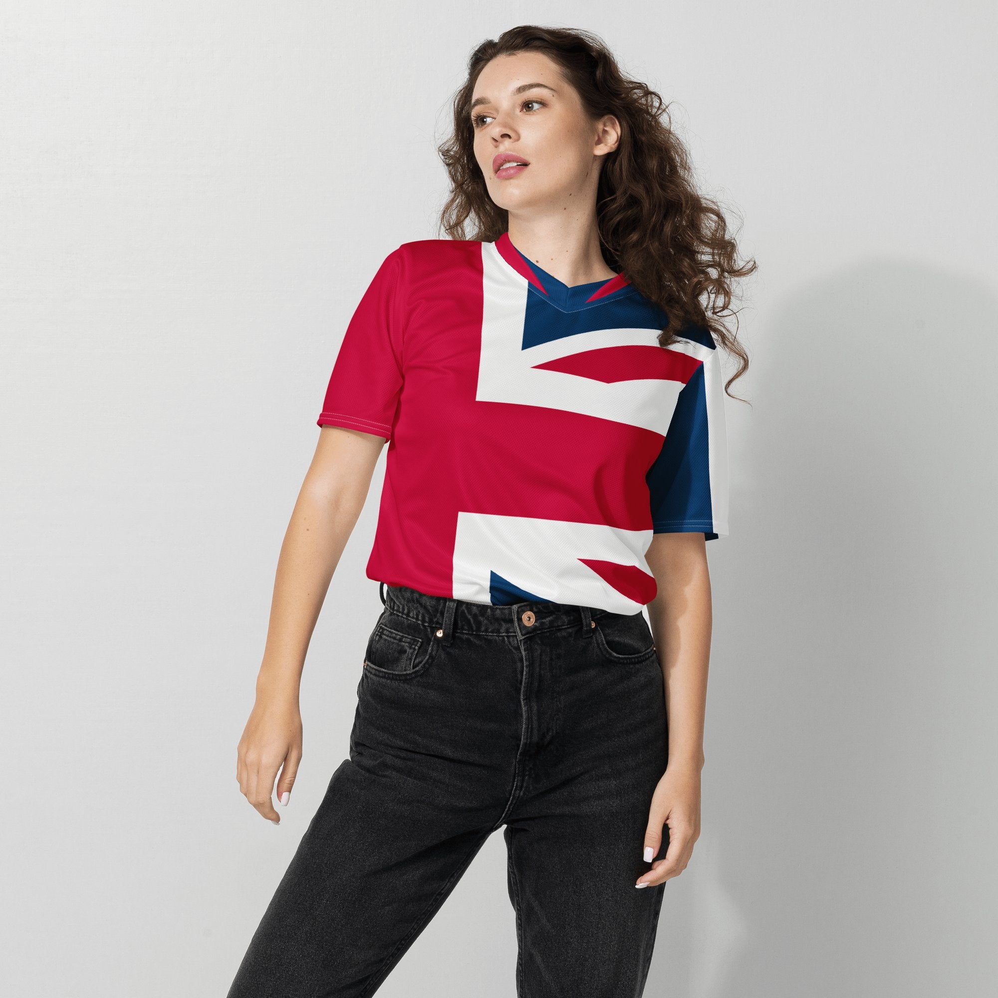 Our Sports Jerseys are sharp, stylish and a perfect choice for recreation and club sports in Great Britain and beyond (even the Isle of Jersey). The fabric is breathable and moisture-wicking. With a unisex fit, they look great on everybody. Cheers.