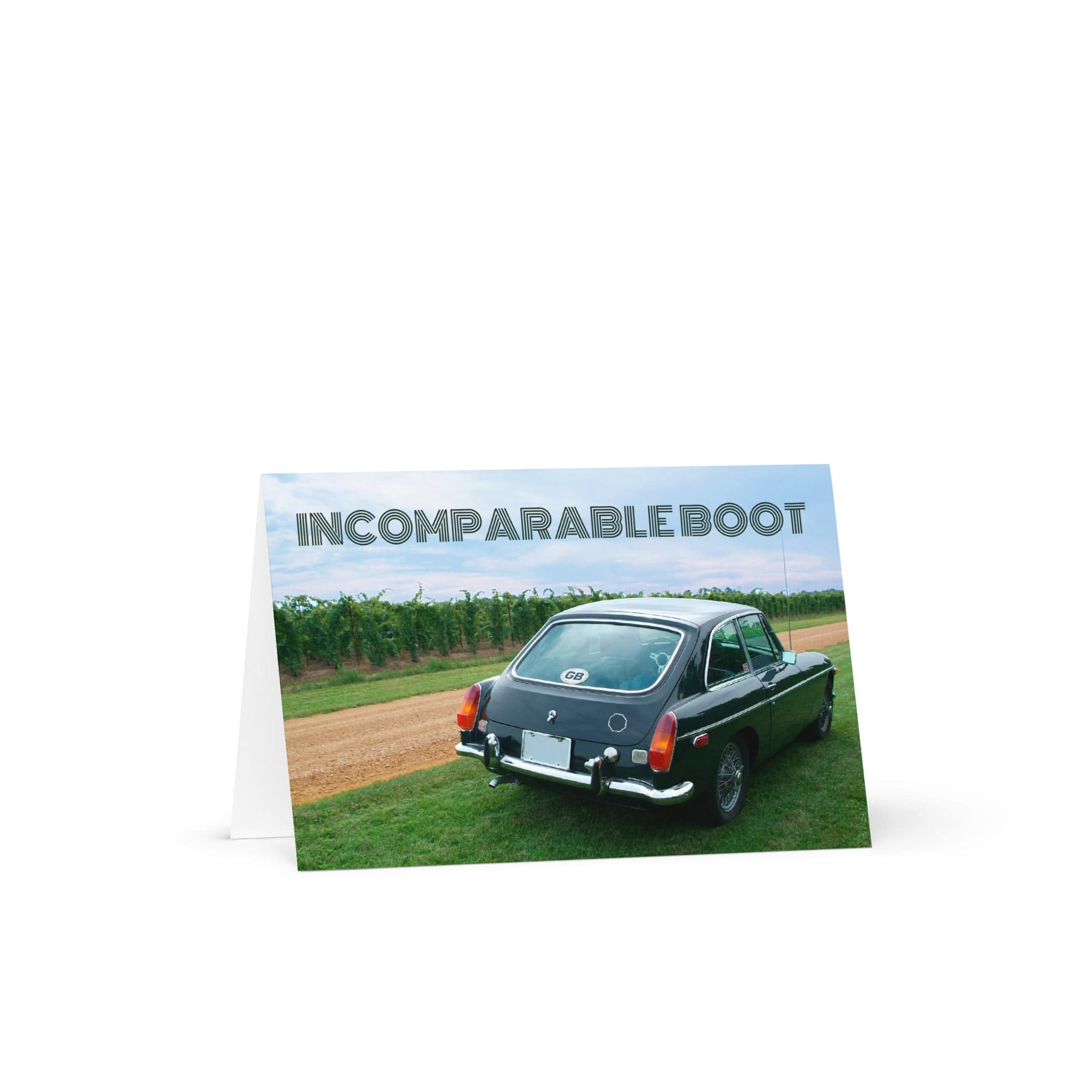 Incomparable Boot | Greeting Card.