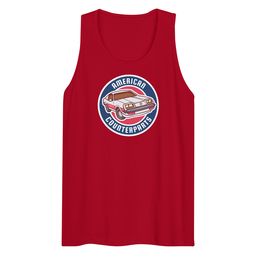 American Counterparts | Men’s Vest | Tank Top Red / S Shirts & Tops Jolly & Goode