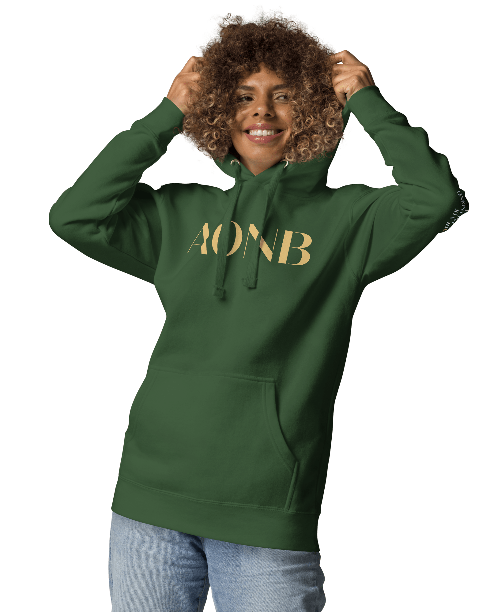 AONB Hoodie | Area of Outstanding Natural Beauty Forest Green / S Hoodies Jolly & Goode