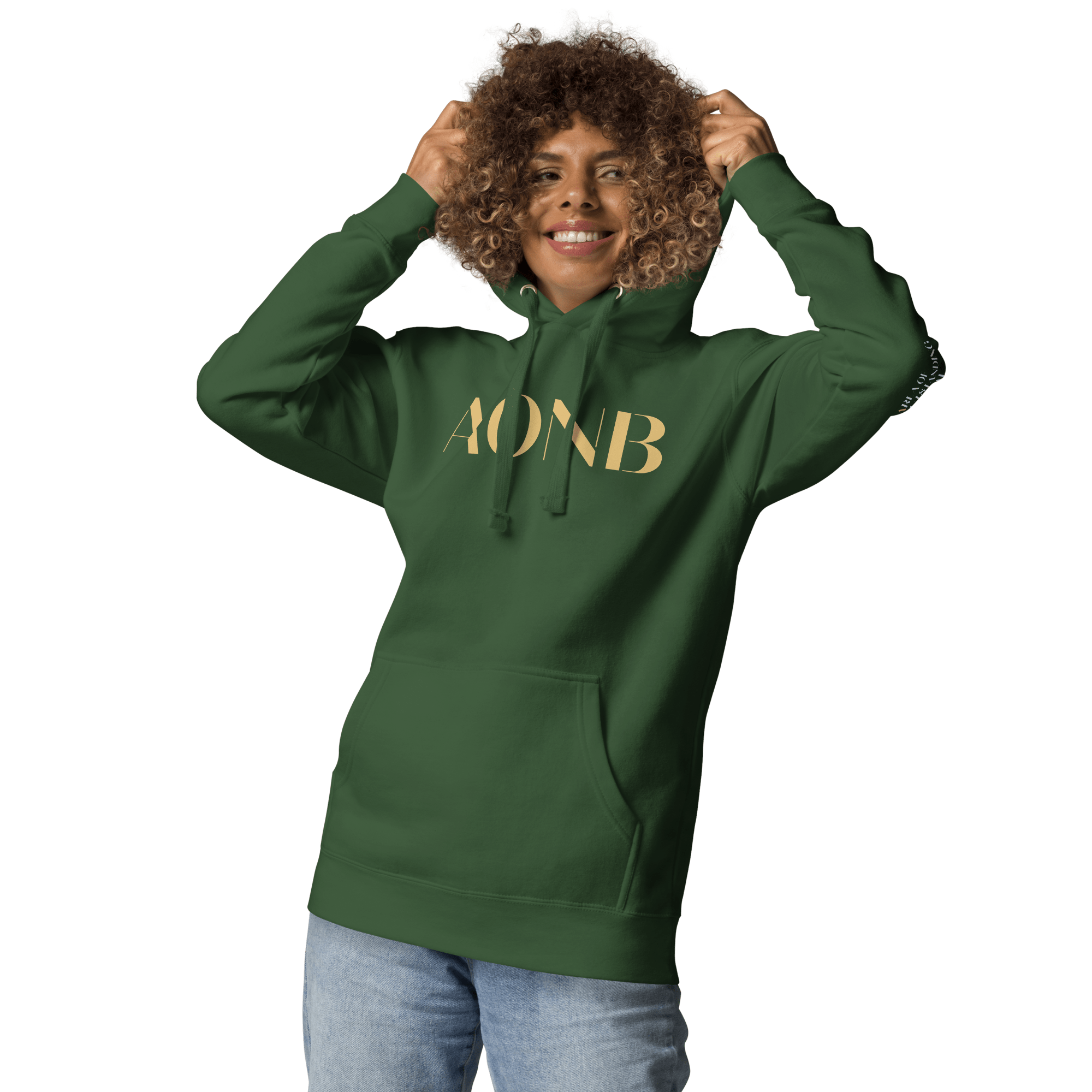 AONB Hoodie | Area of Outstanding Natural Beauty Forest Green / S Hoodies Jolly & Goode